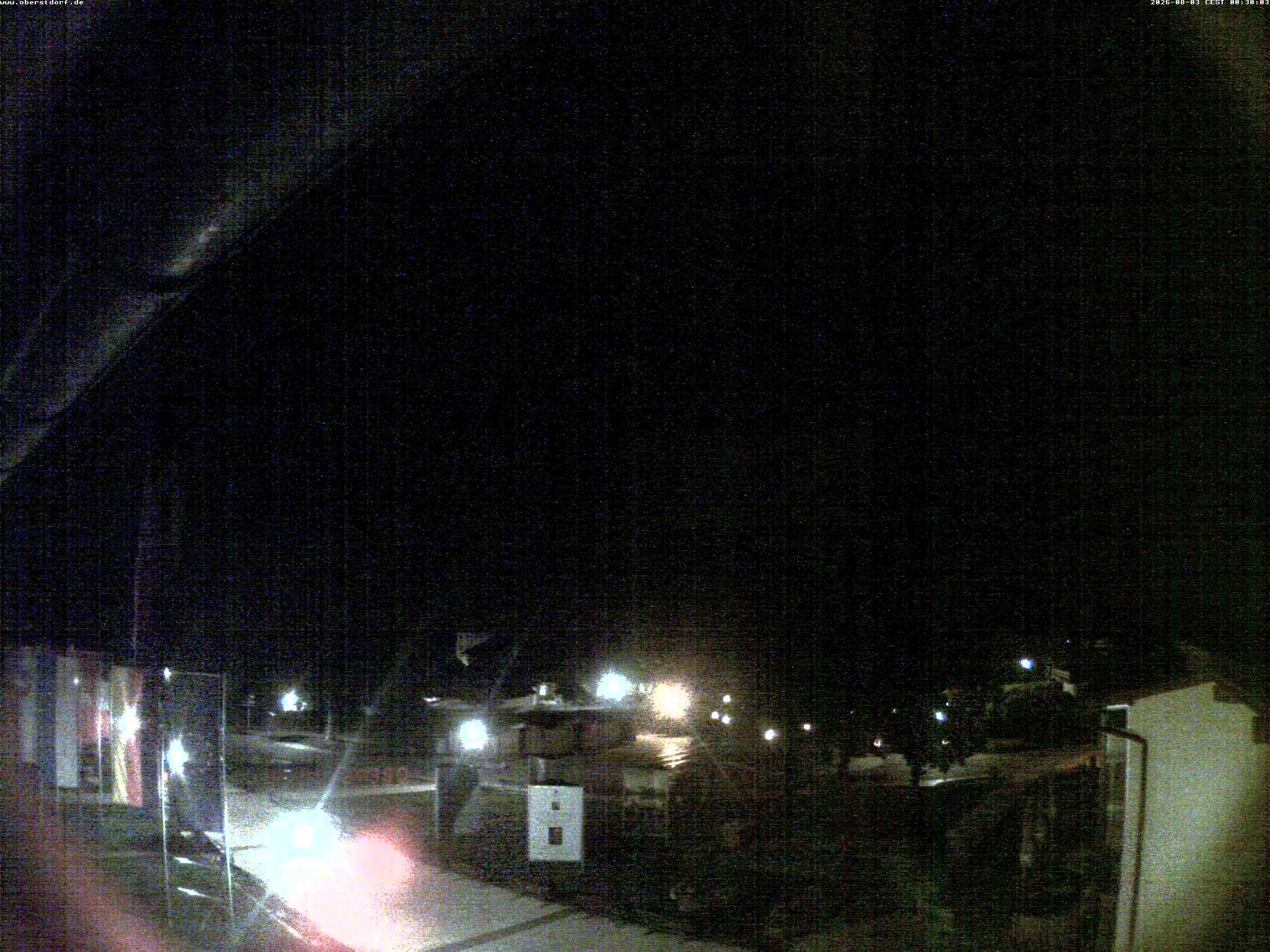Archived image Webcam St. John's Church Oberstdorf