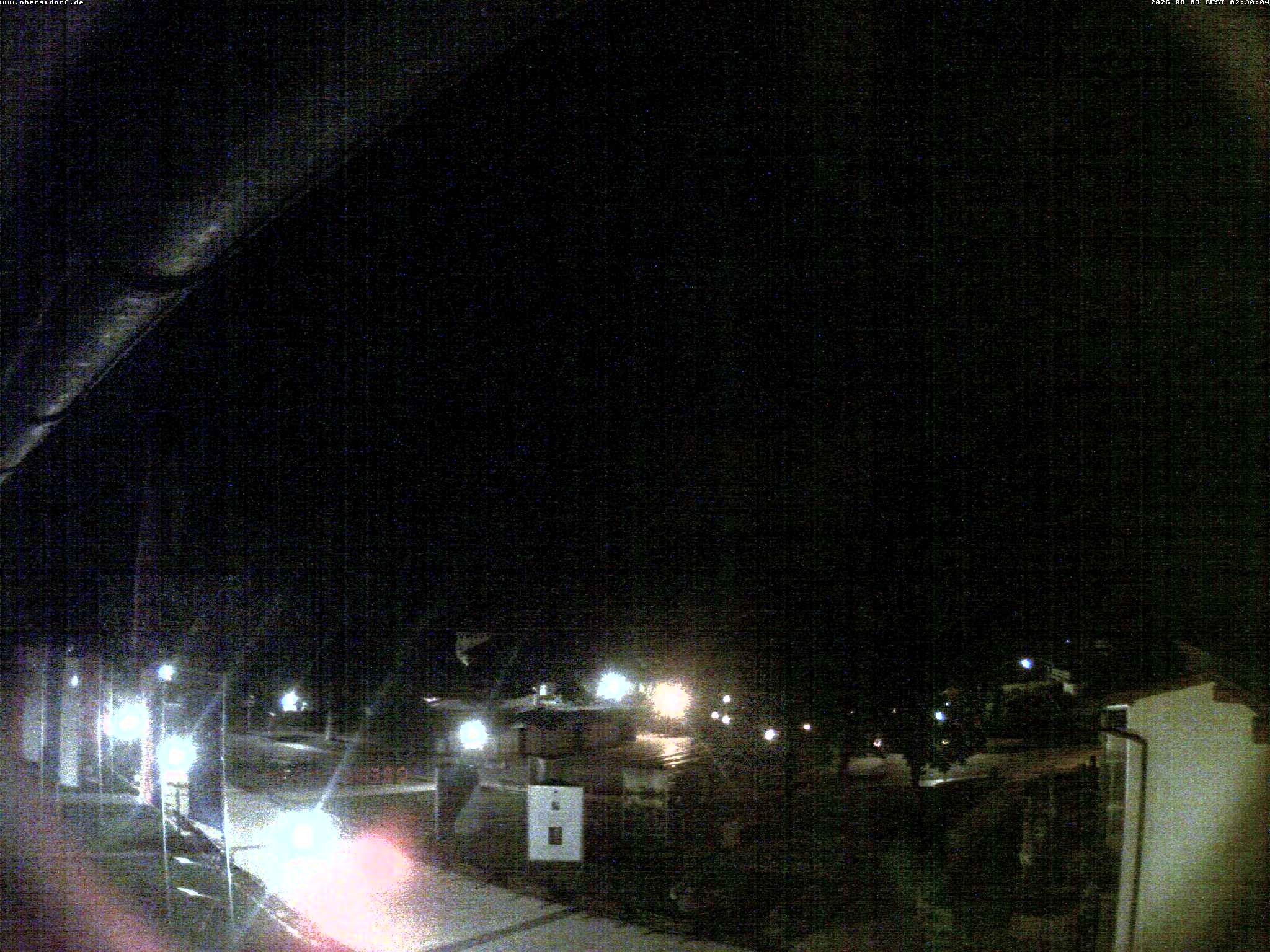 Archived image Webcam St. John's Church Oberstdorf
