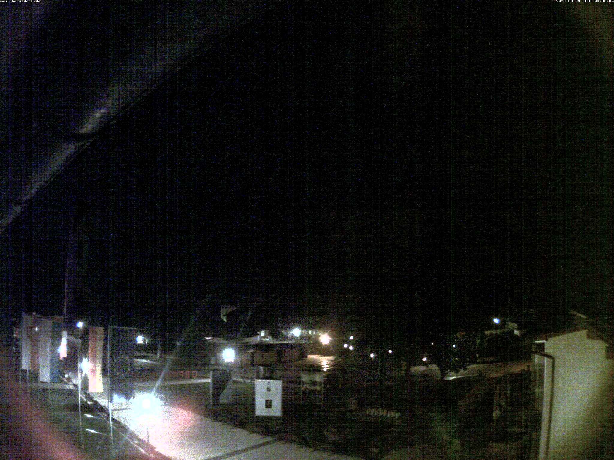 Archived image Webcam St. John's Church Oberstdorf