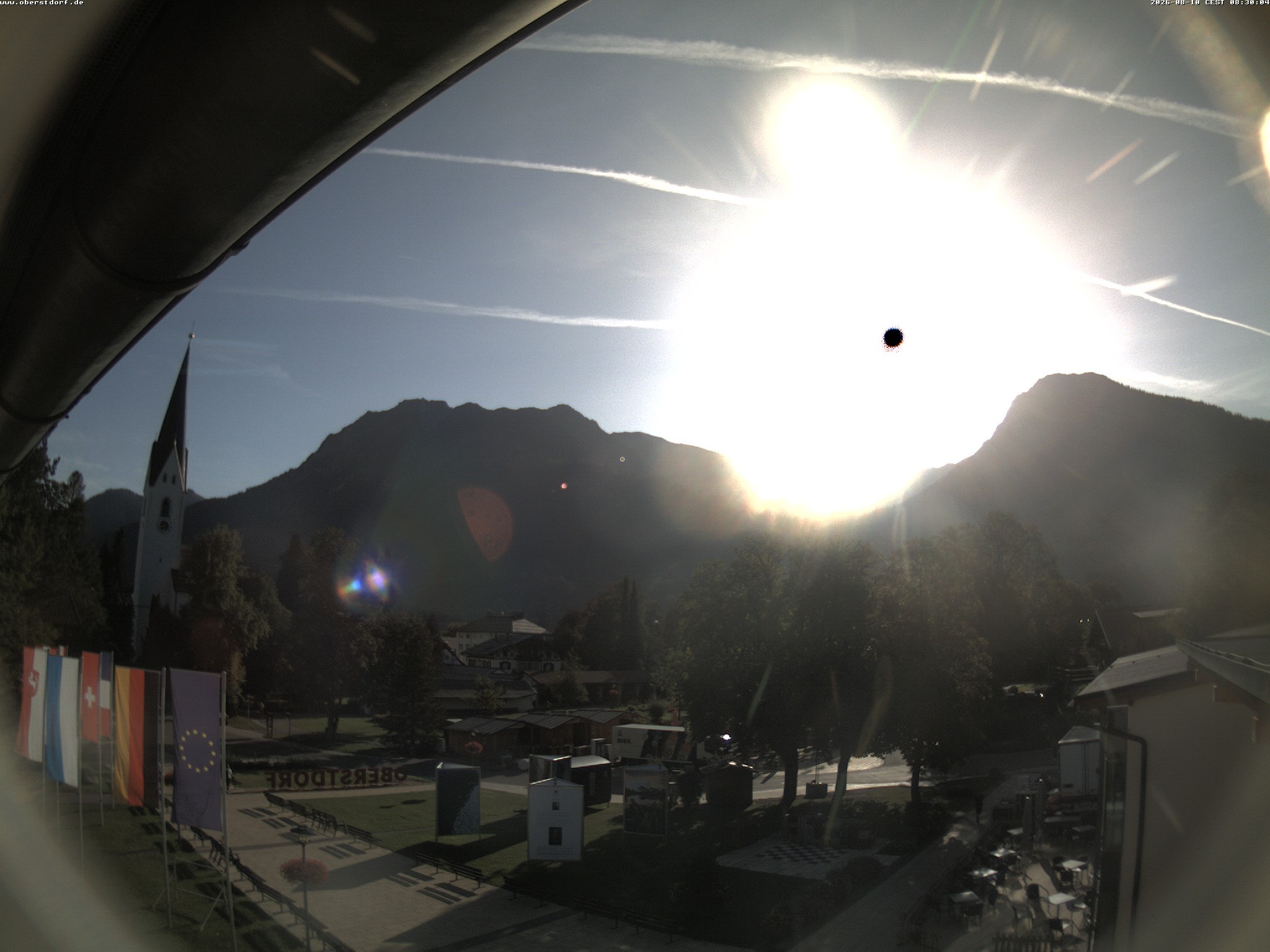 Archiv Foto Webcam Kurpark Oberstdorf