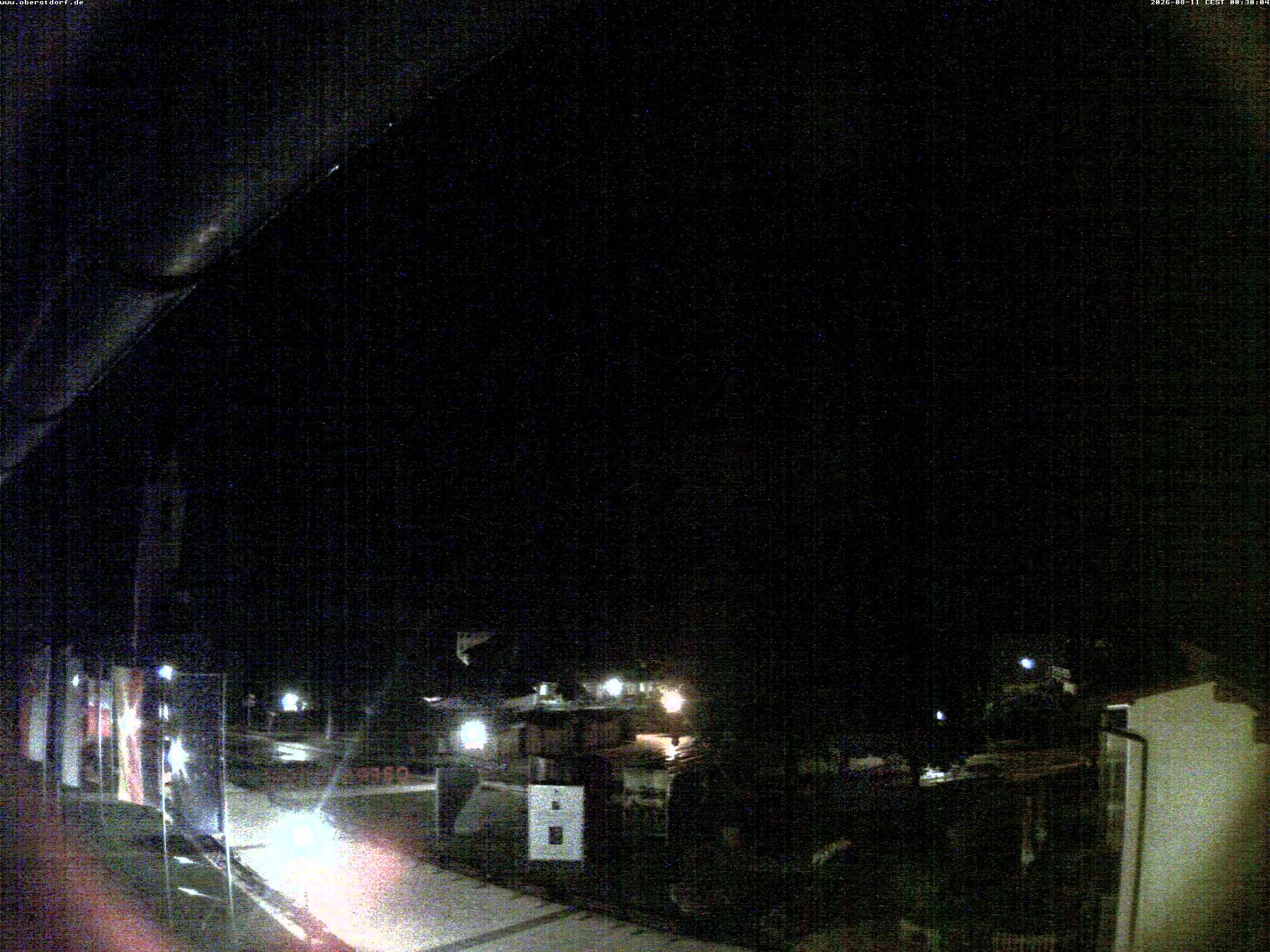 Archived image Webcam St. John's Church Oberstdorf