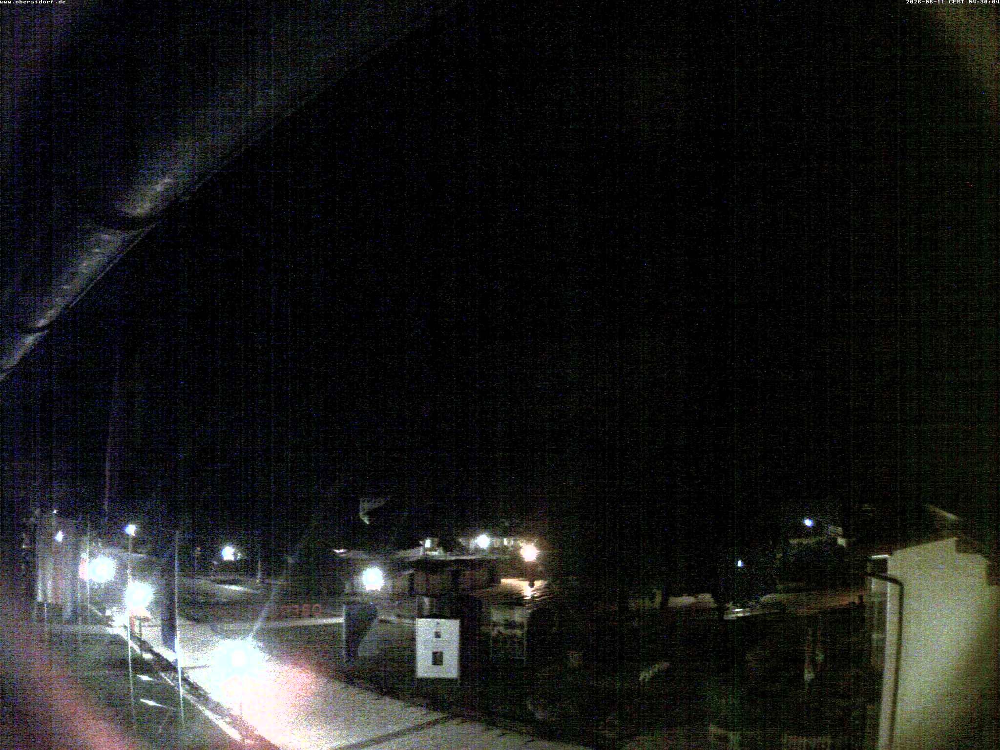 Archived image Webcam St. John's Church Oberstdorf