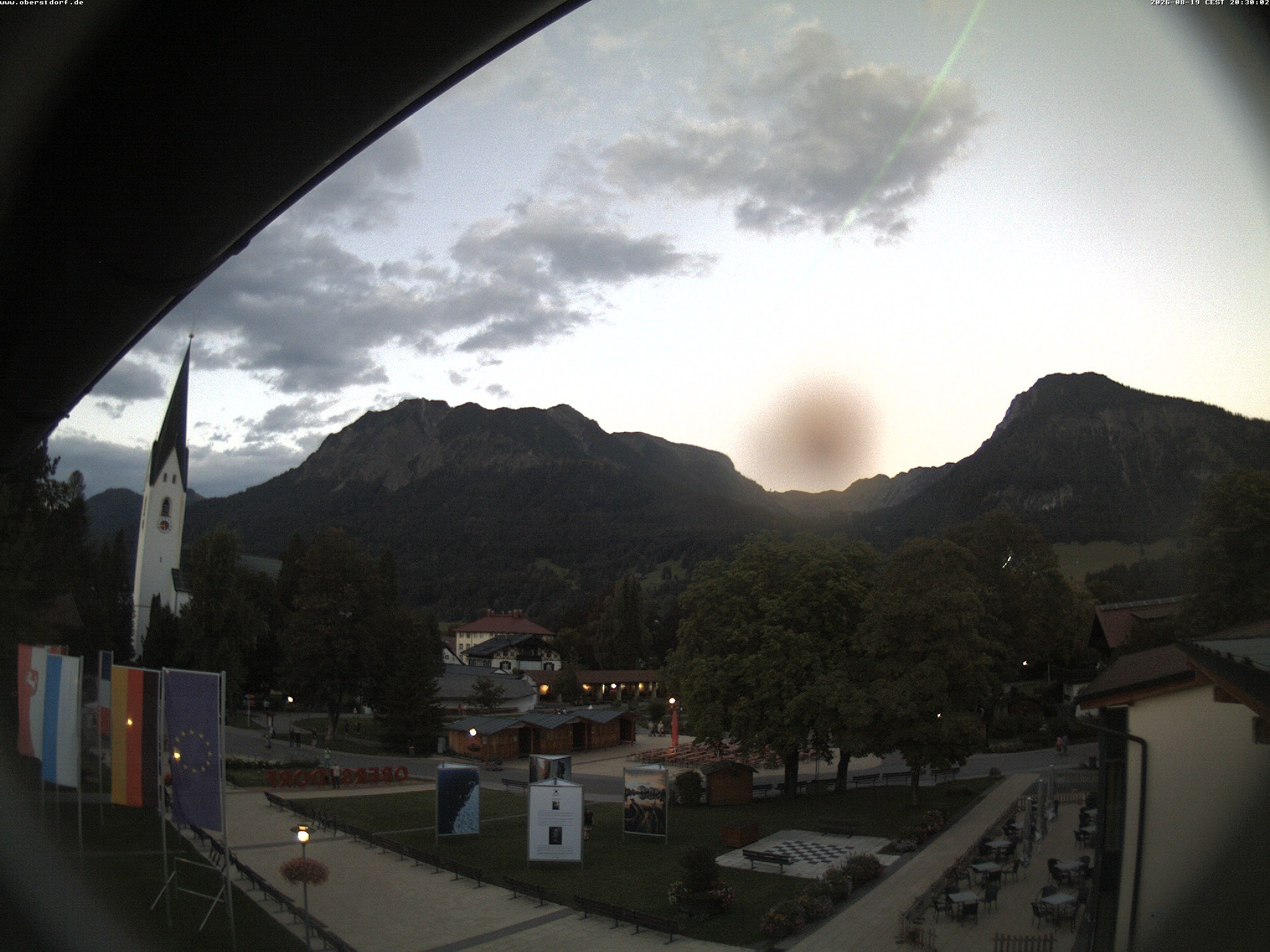 Archiv Foto Webcam Kurpark Oberstdorf