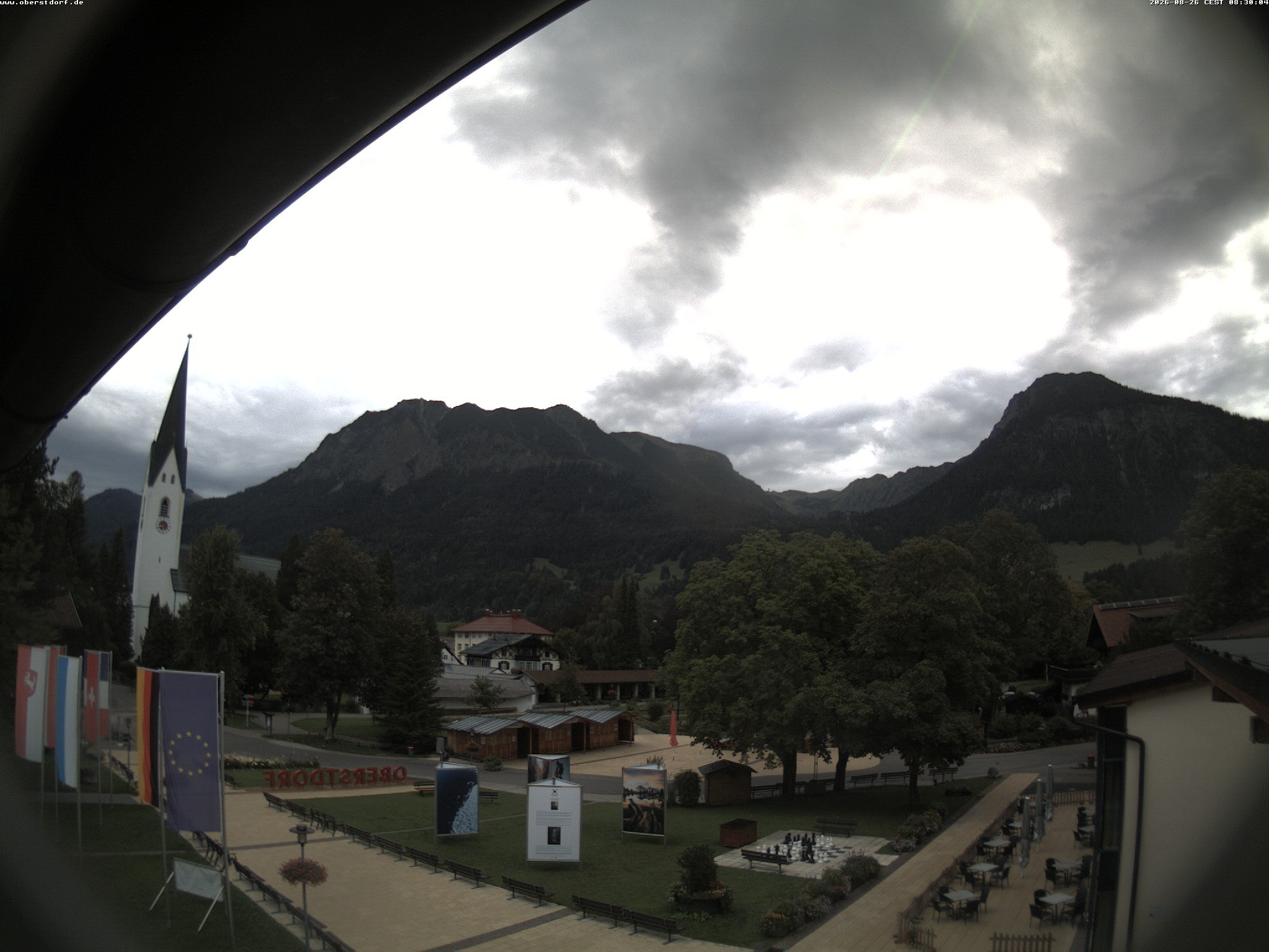 Archiv Foto Webcam Kurpark Oberstdorf