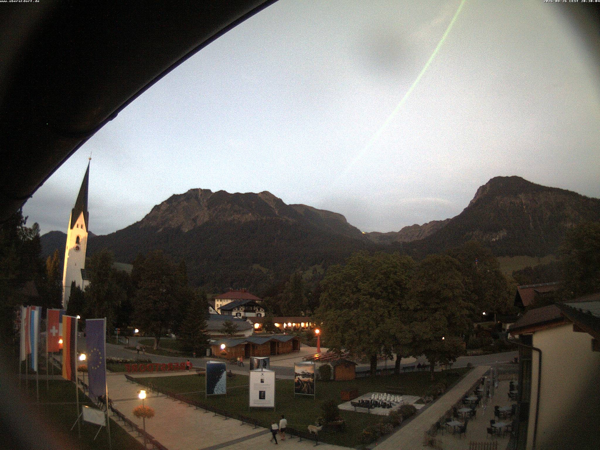 Archiv Foto Webcam Kurpark Oberstdorf