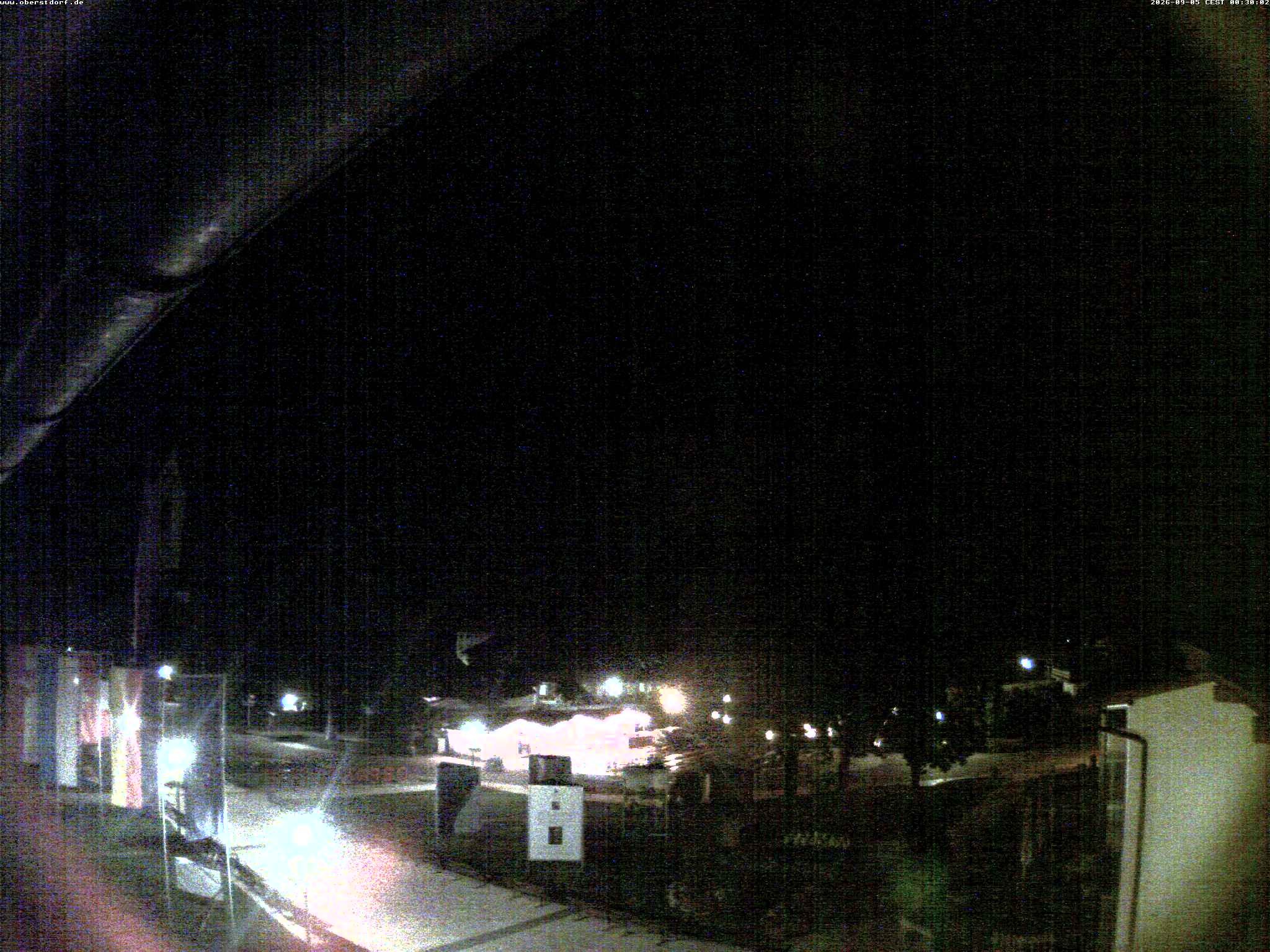 Archived image Webcam St. John's Church Oberstdorf