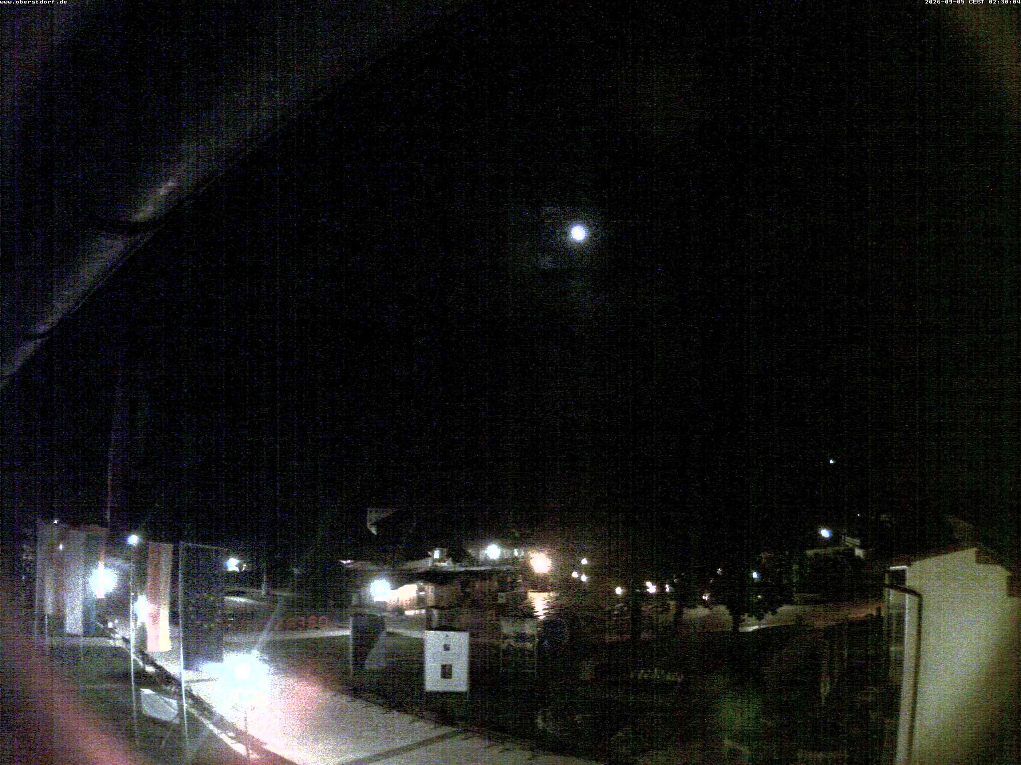 Archived image Webcam St. John's Church Oberstdorf