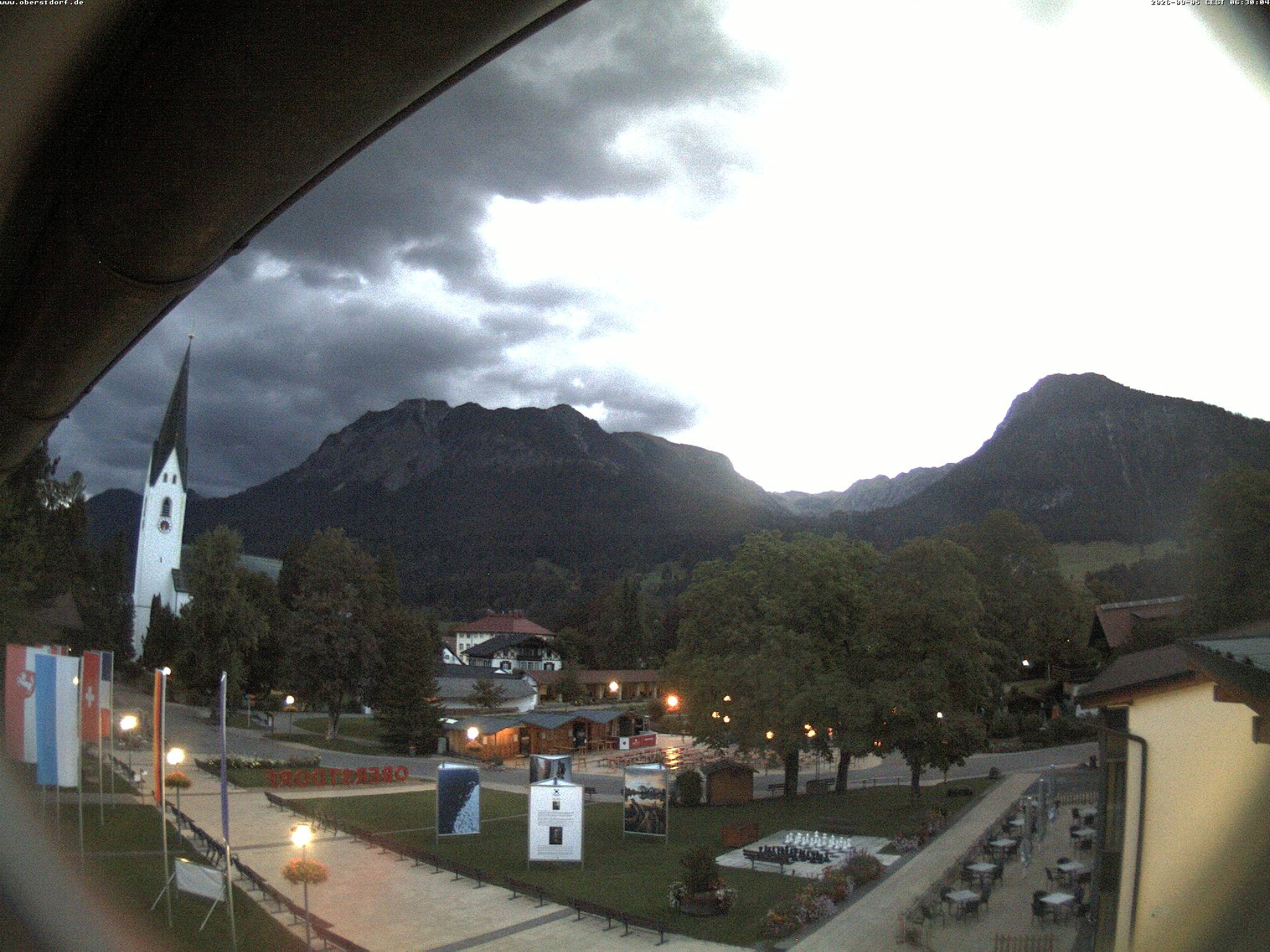 Archiv Foto Webcam Kurpark Oberstdorf