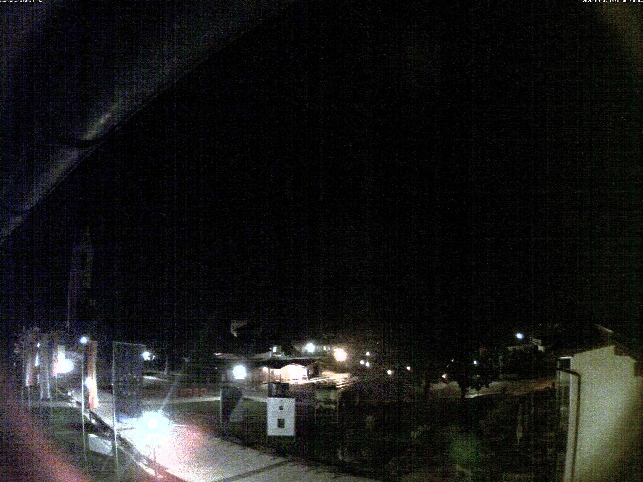 Archived image Webcam St. John's Church Oberstdorf