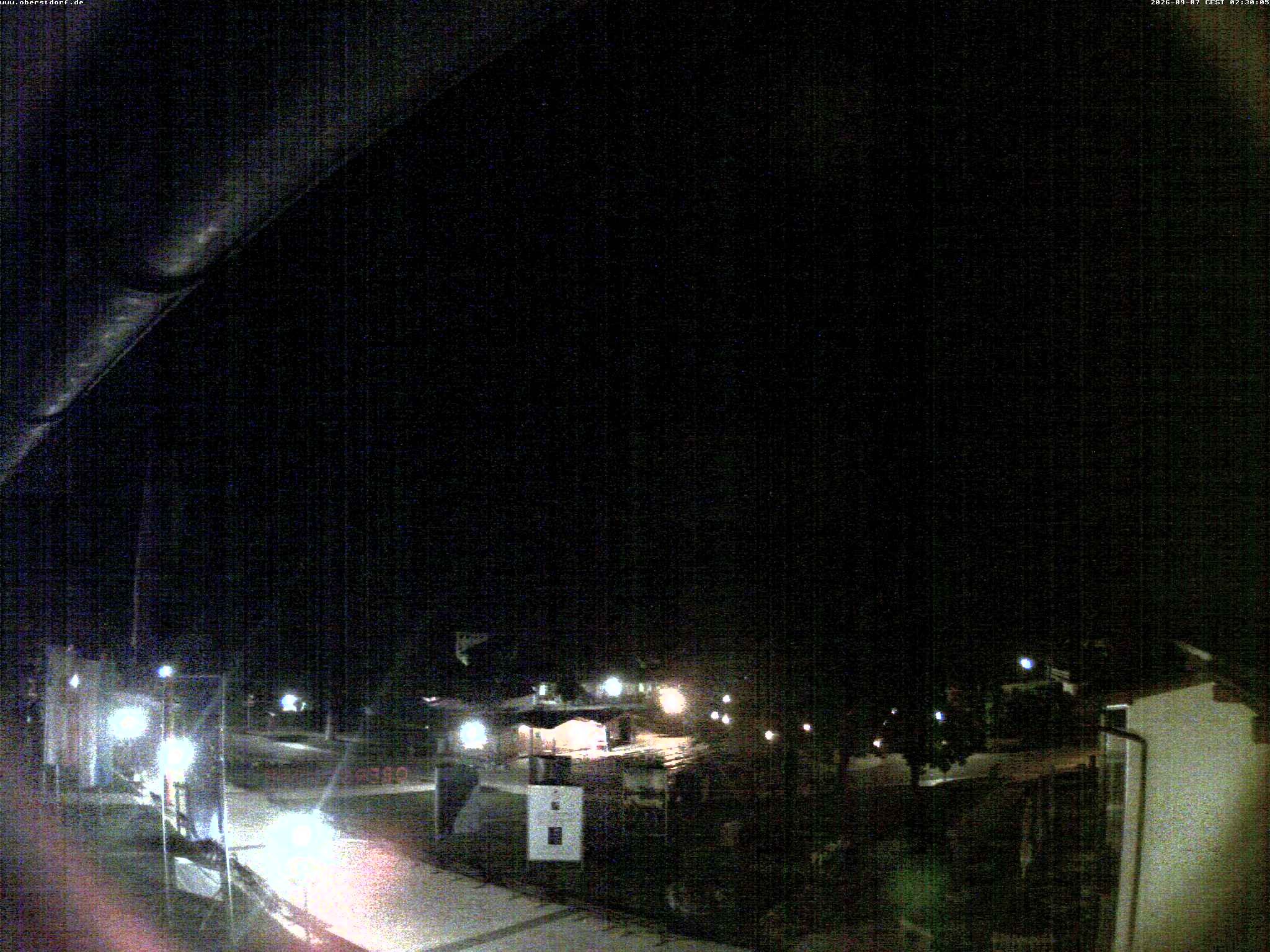 Archived image Webcam St. John's Church Oberstdorf