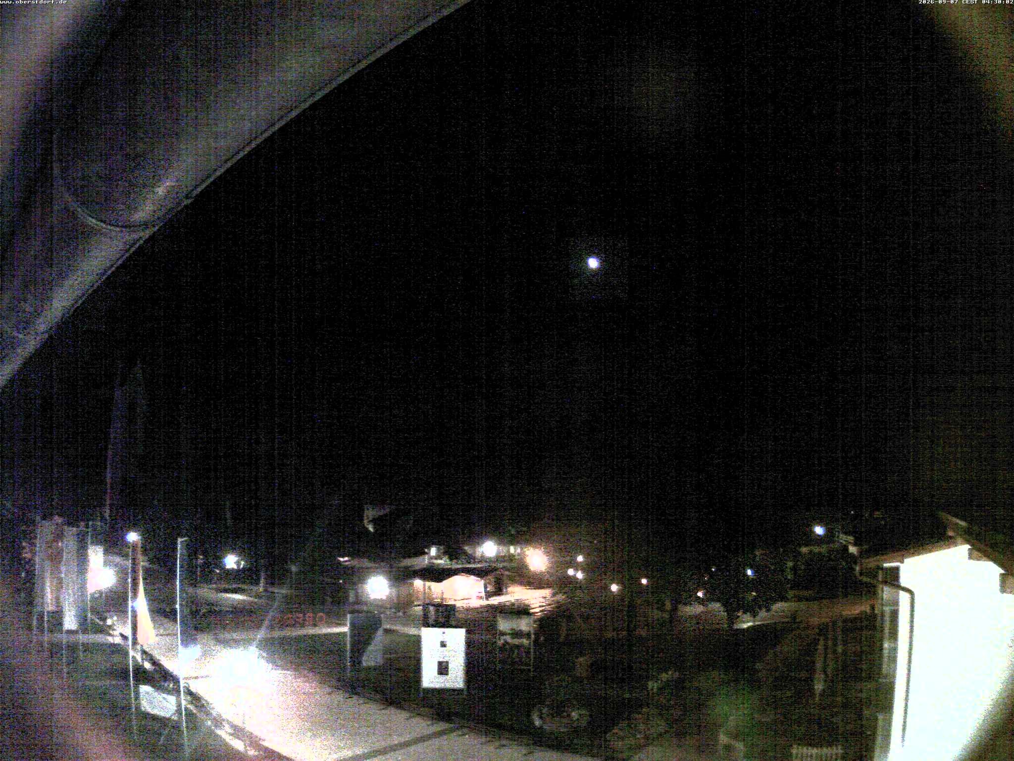Archived image Webcam St. John's Church Oberstdorf