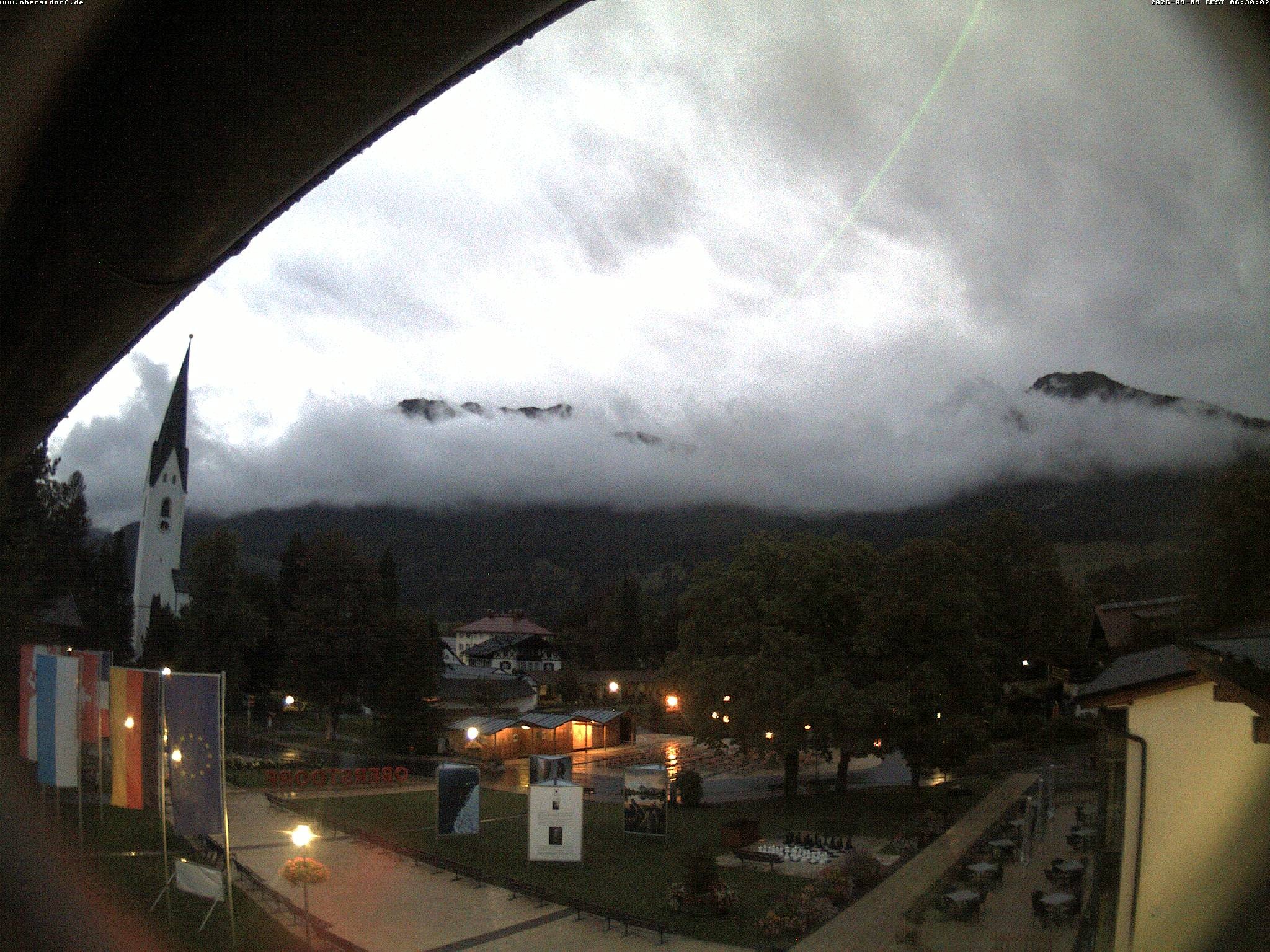 Archiv Foto Webcam Kurpark Oberstdorf