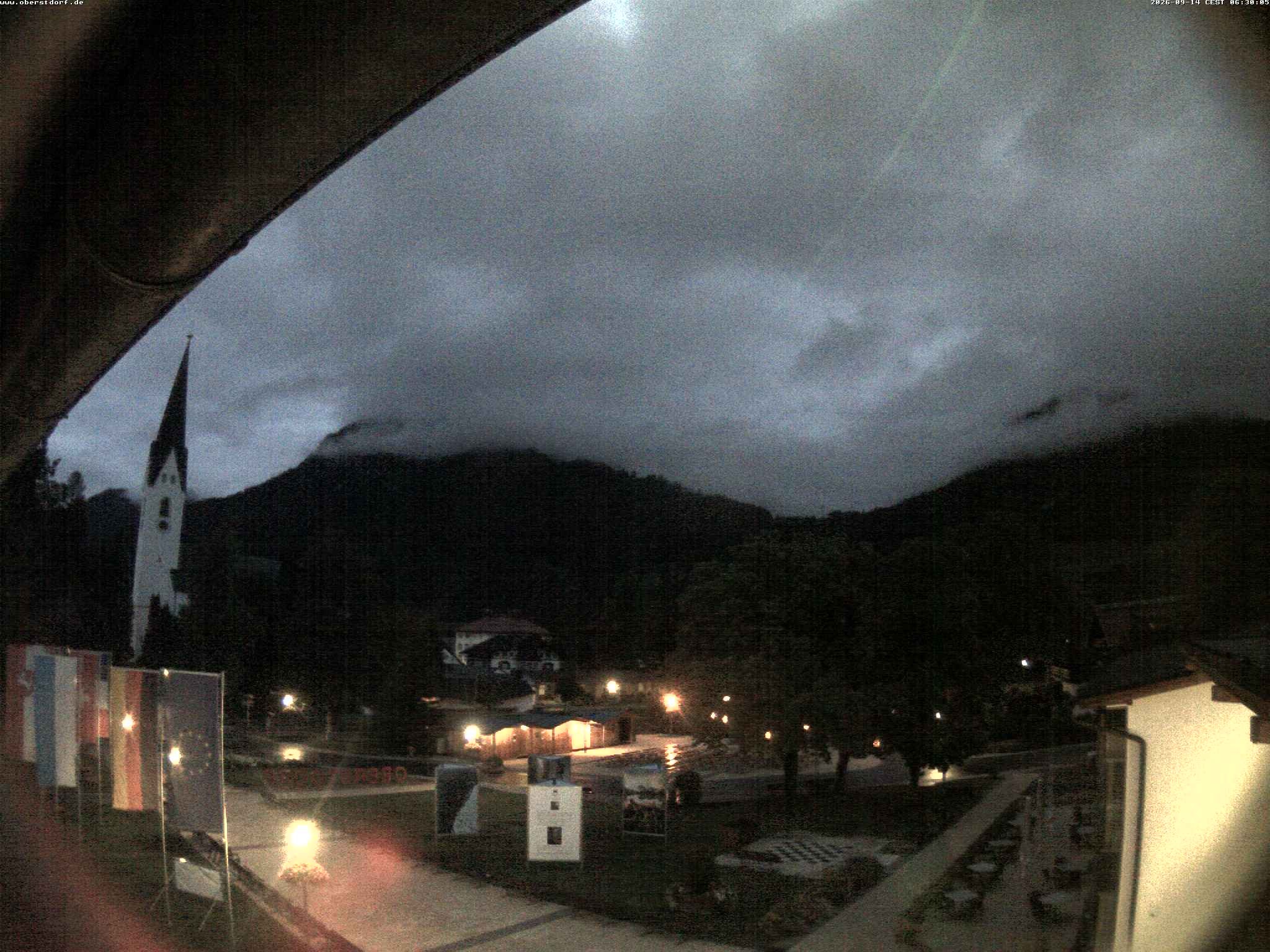Archiv Foto Webcam Kurpark Oberstdorf
