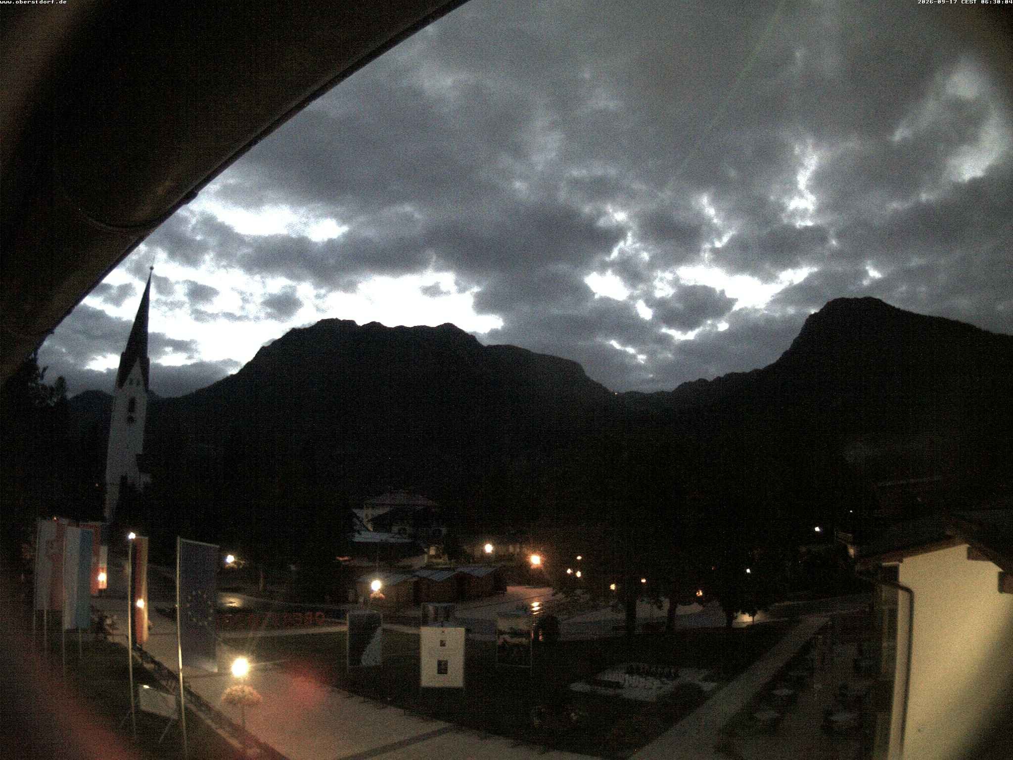 Archiv Foto Webcam Kurpark Oberstdorf