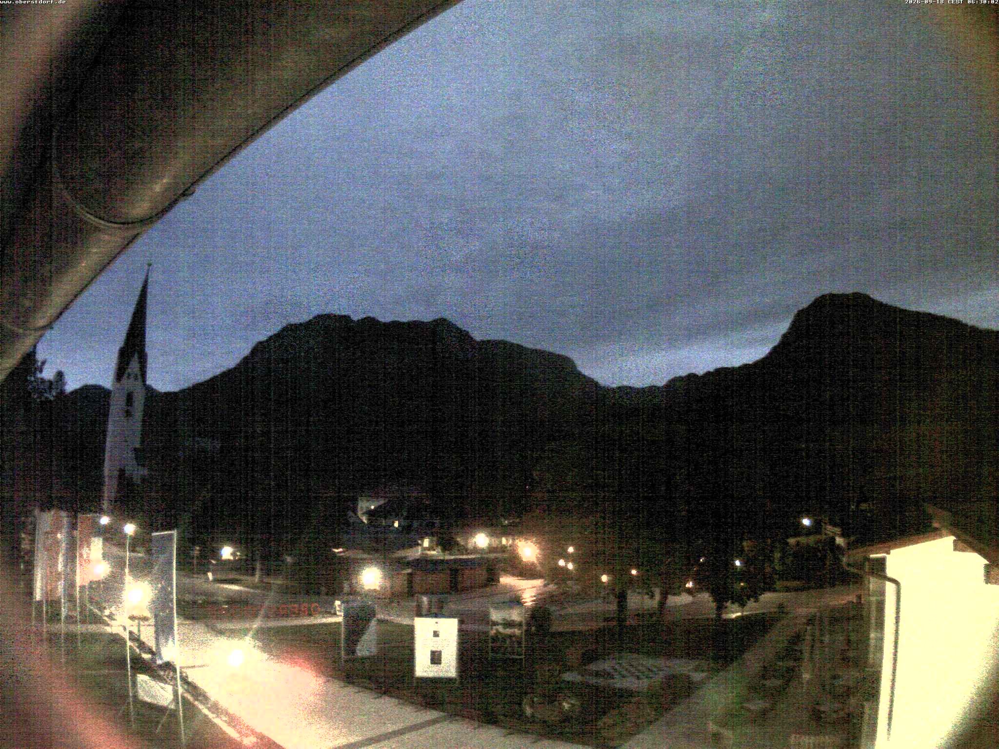 Archiv Foto Webcam Kurpark Oberstdorf