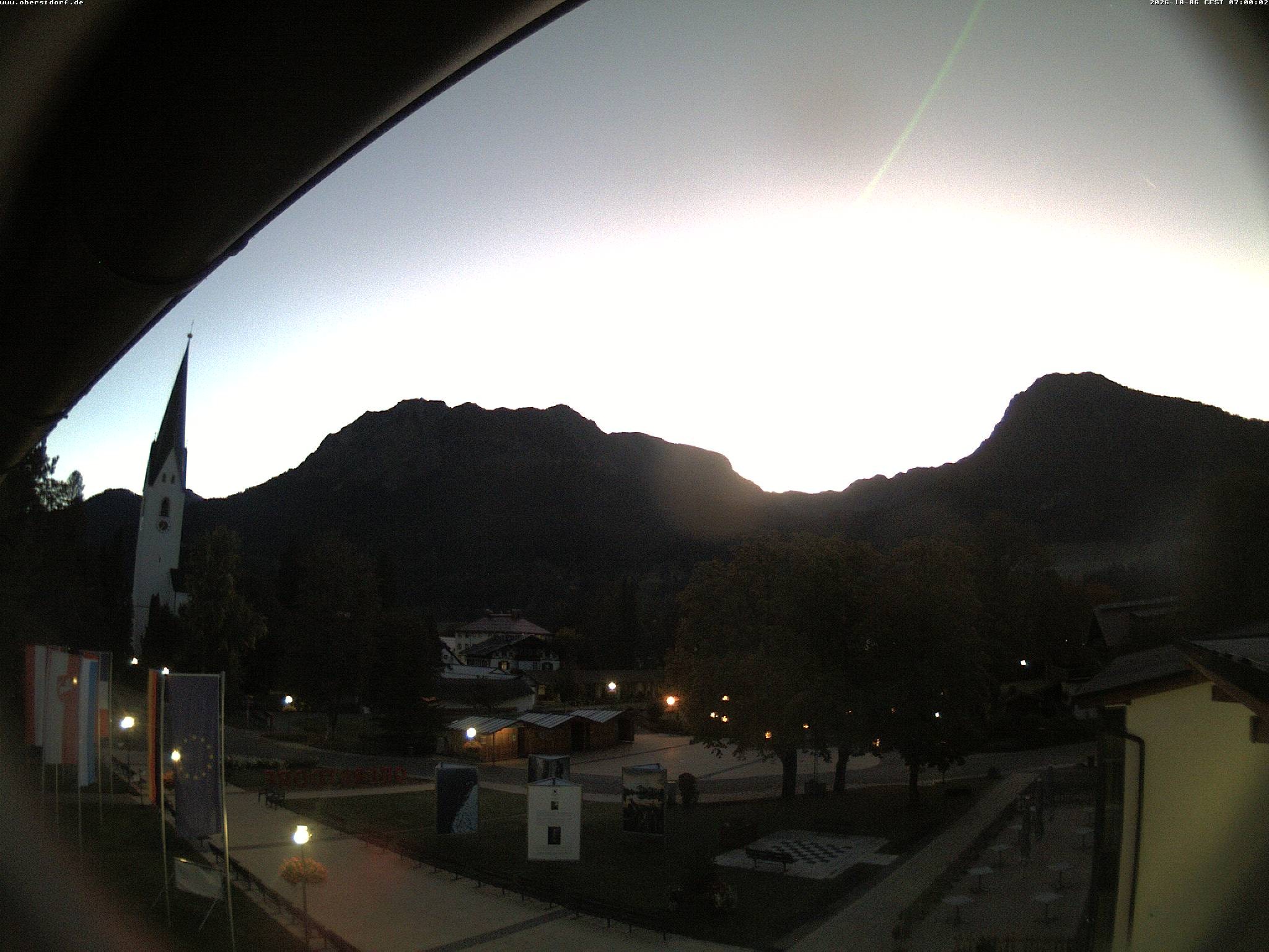 Archiv Foto Webcam Kurpark Oberstdorf