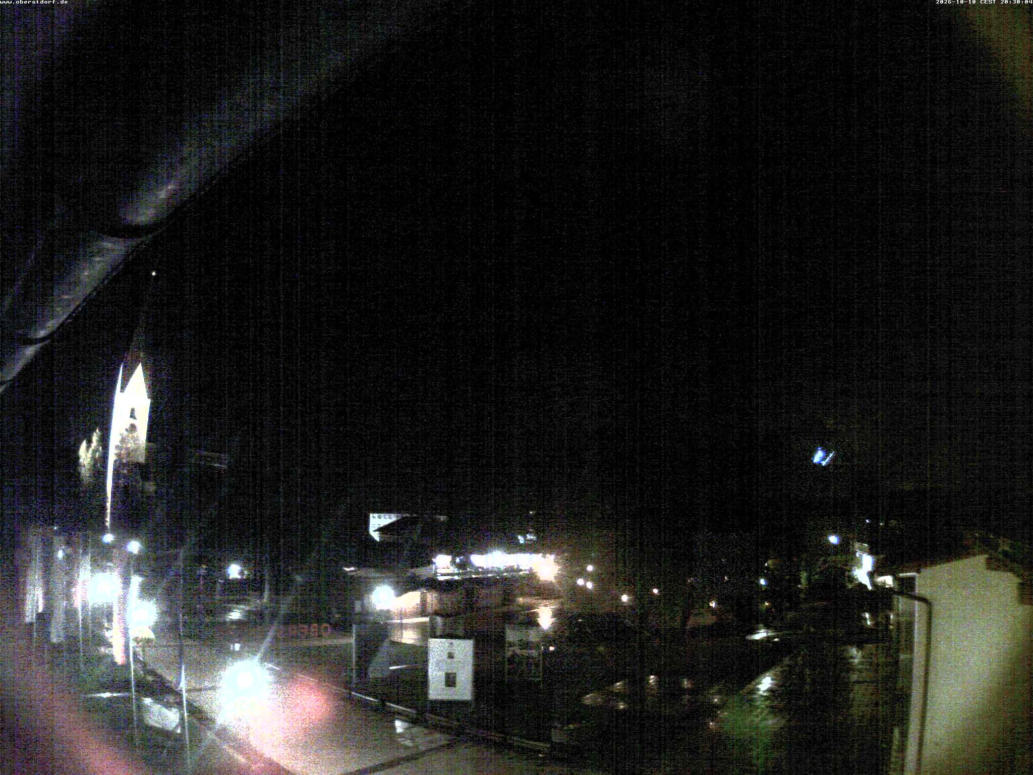 Archived image Webcam St. John's Church Oberstdorf