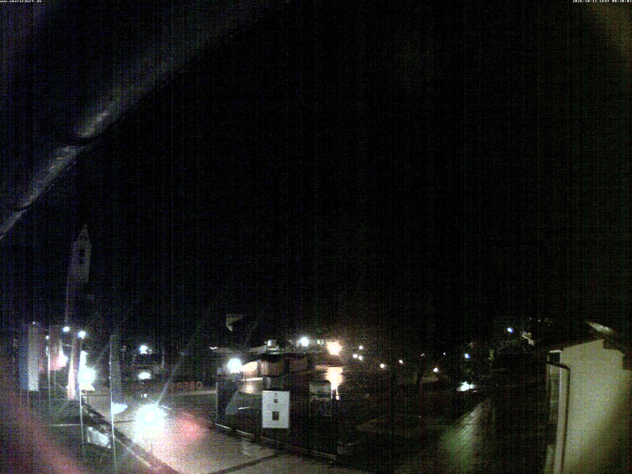 Archived image Webcam St. John's Church Oberstdorf