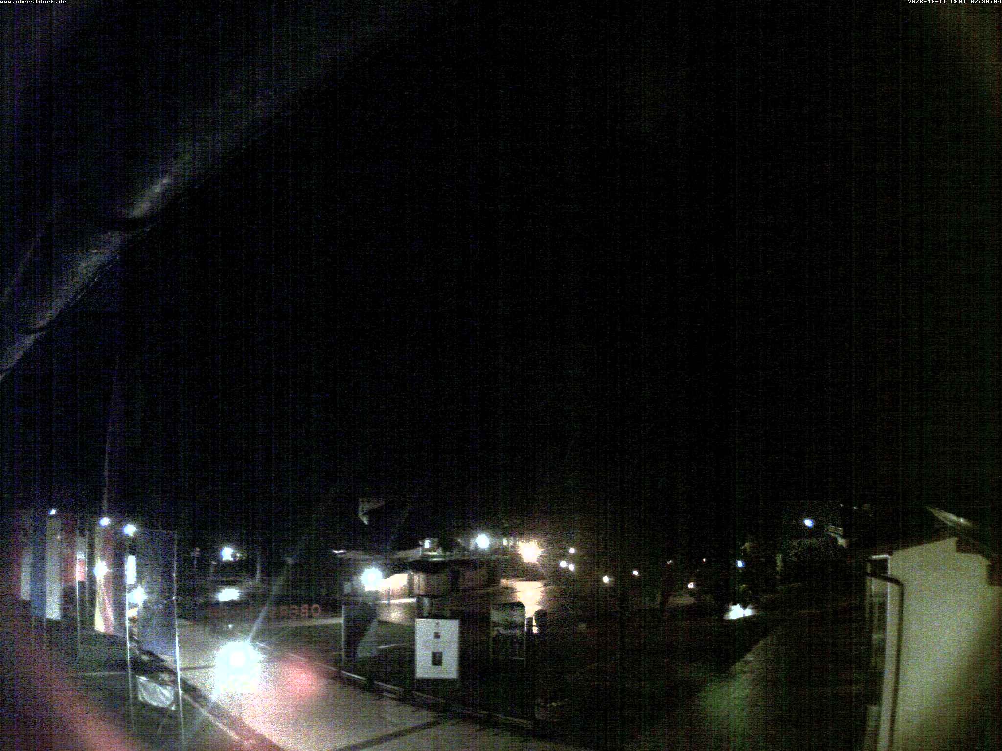 Archived image Webcam St. John's Church Oberstdorf