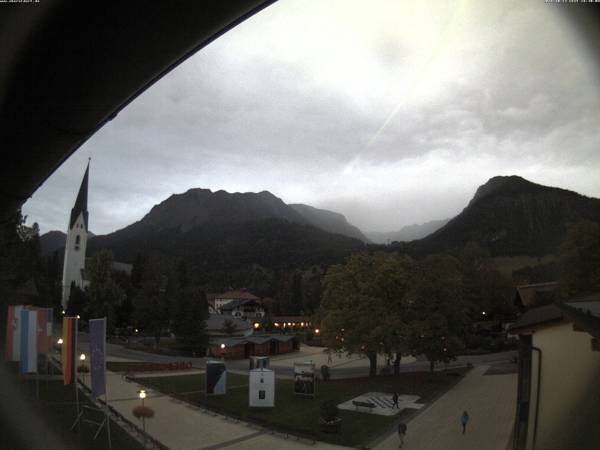 Archiv Foto Webcam Kurpark Oberstdorf
