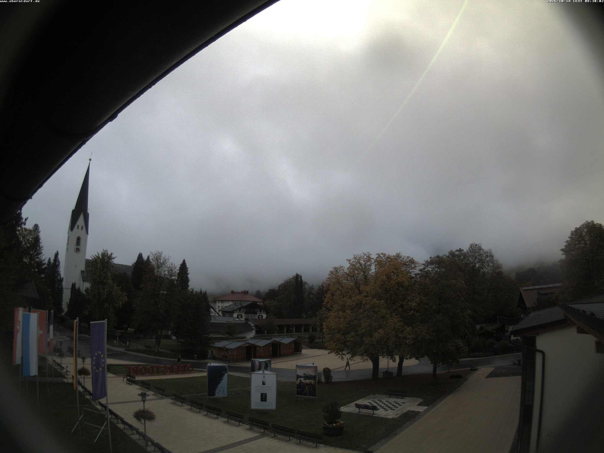 Archiv Foto Webcam Kurpark Oberstdorf