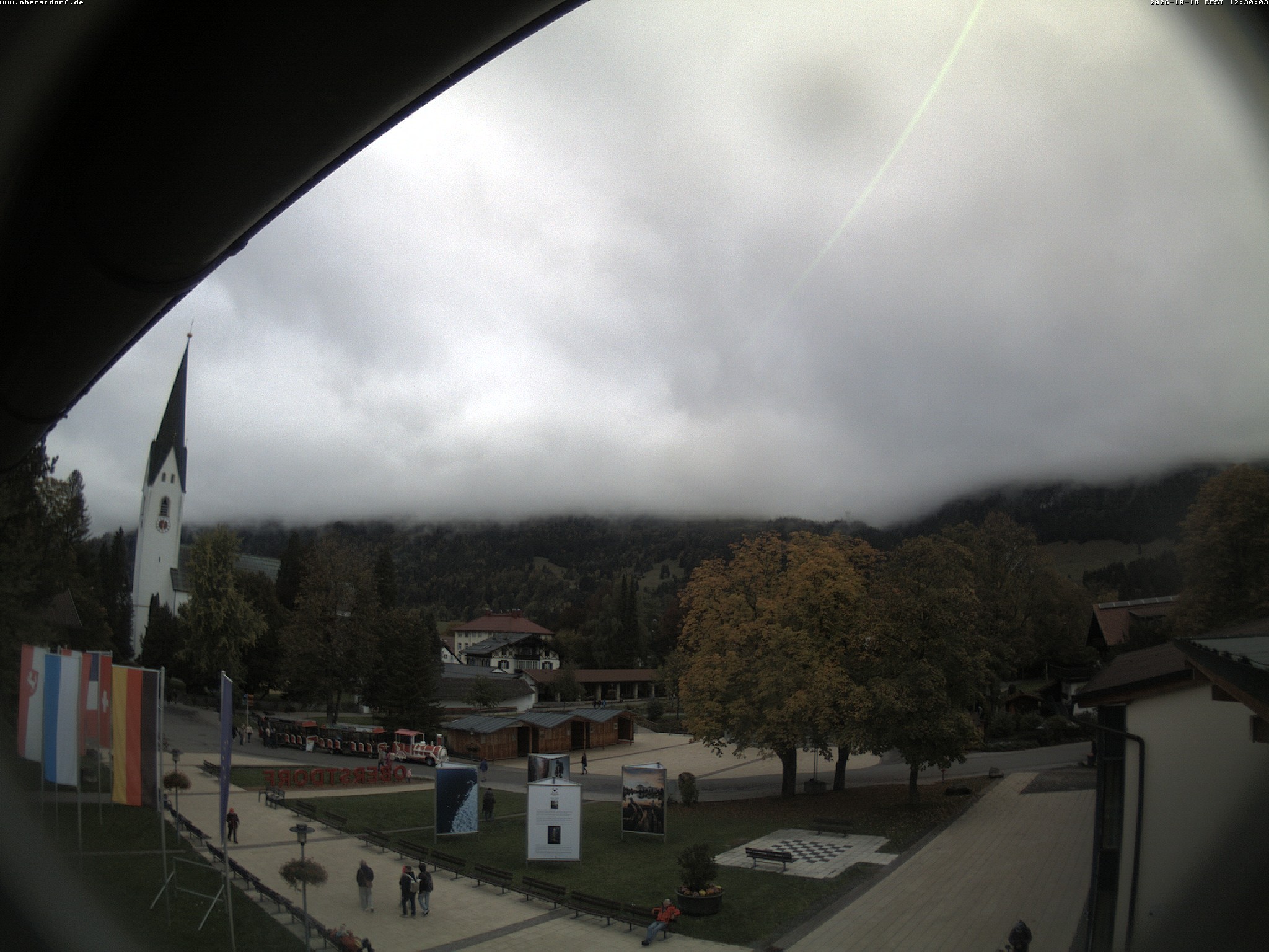 Archiv Foto Webcam Kurpark Oberstdorf