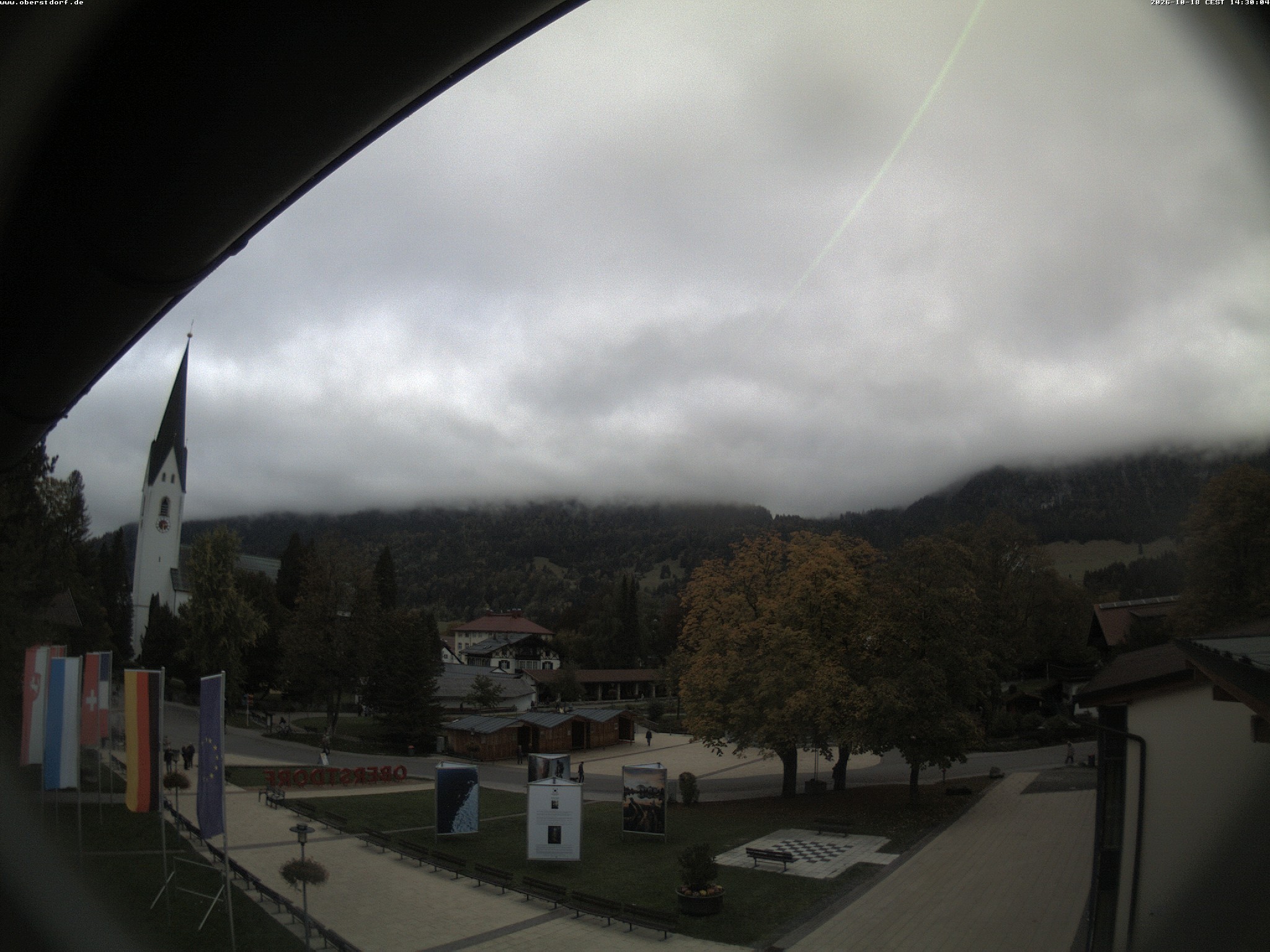Archiv Foto Webcam Kurpark Oberstdorf