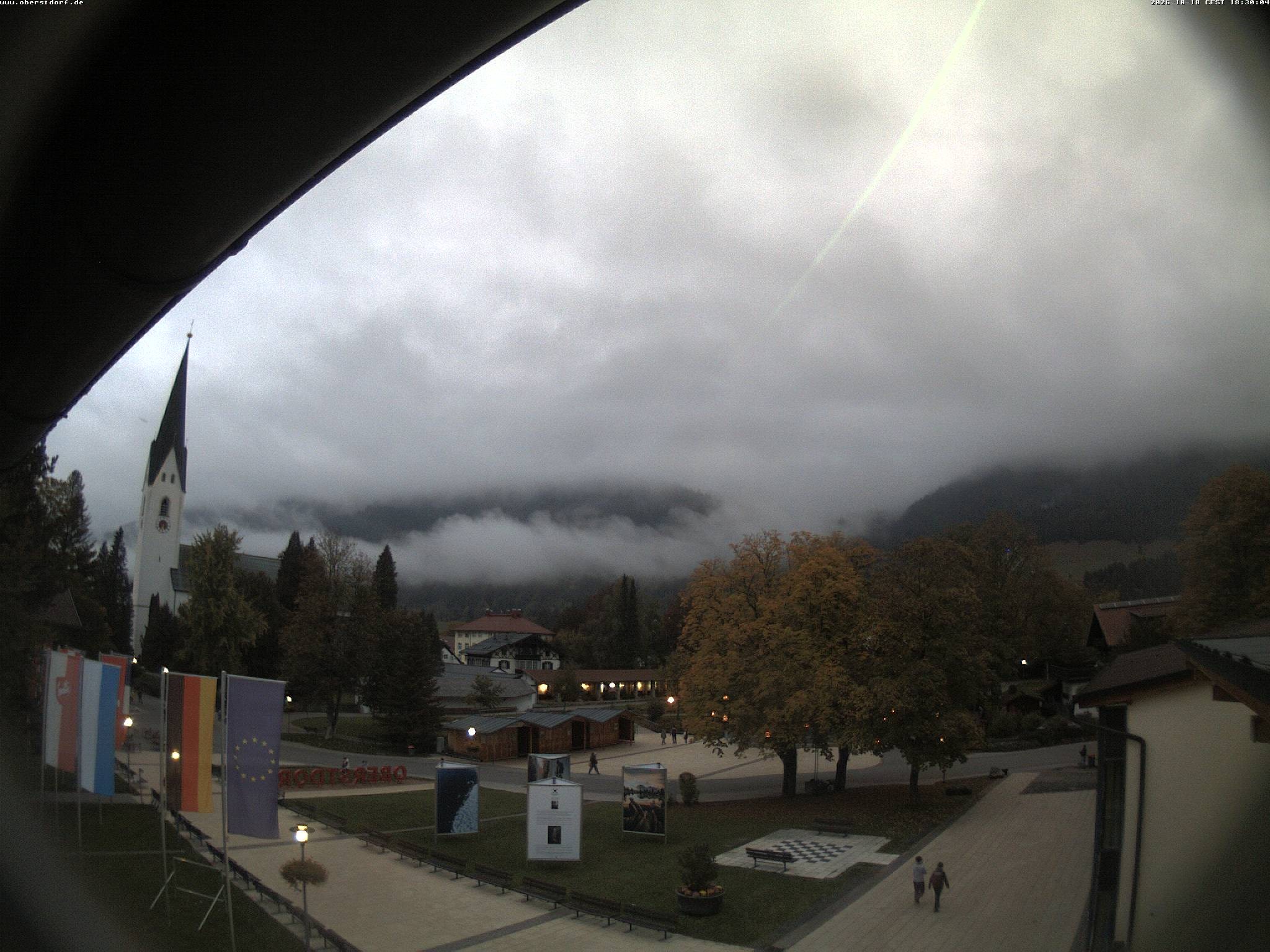 Archiv Foto Webcam Kurpark Oberstdorf