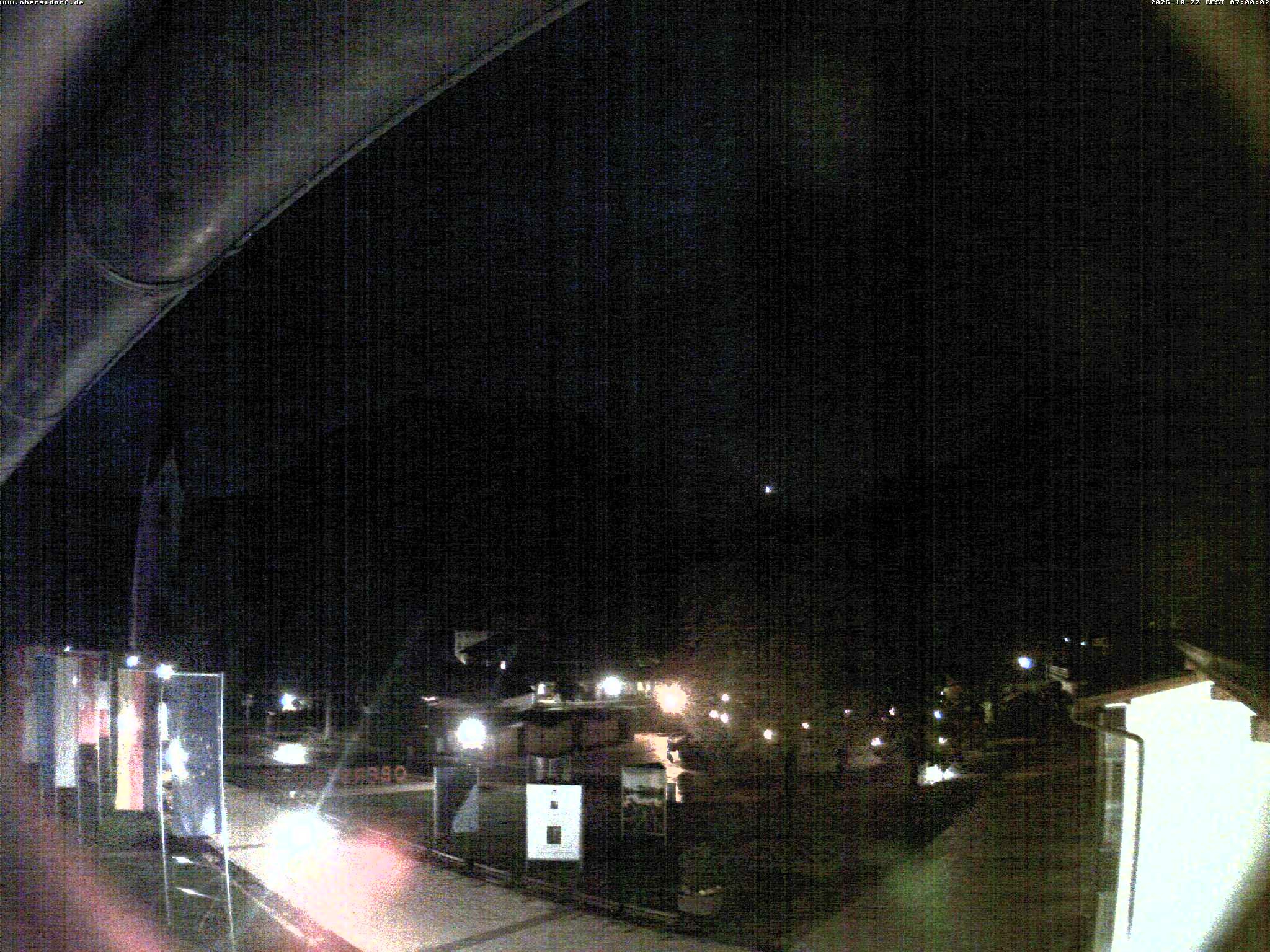 Archived image Webcam St. John's Church Oberstdorf