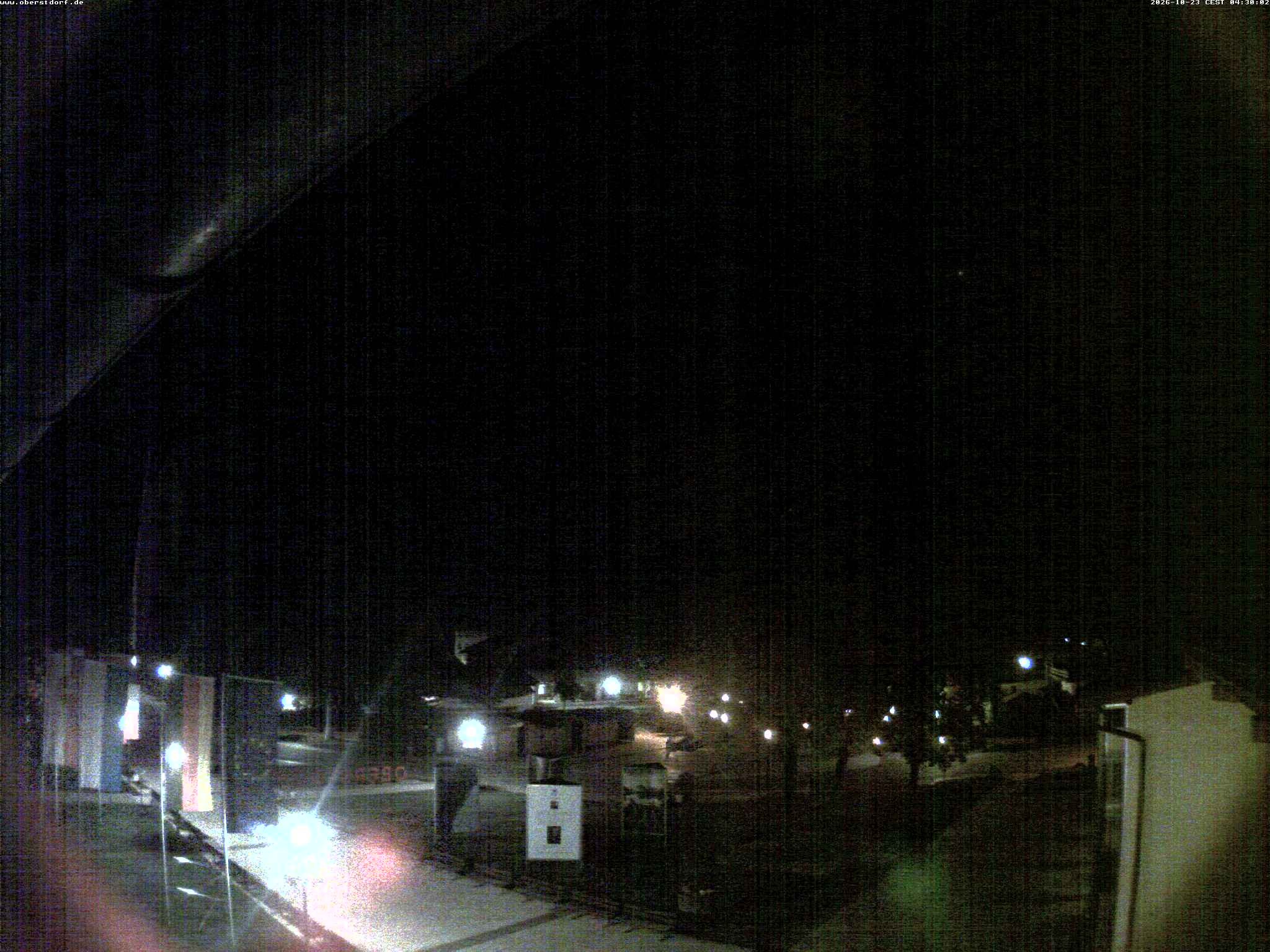 Archived image Webcam St. John's Church Oberstdorf