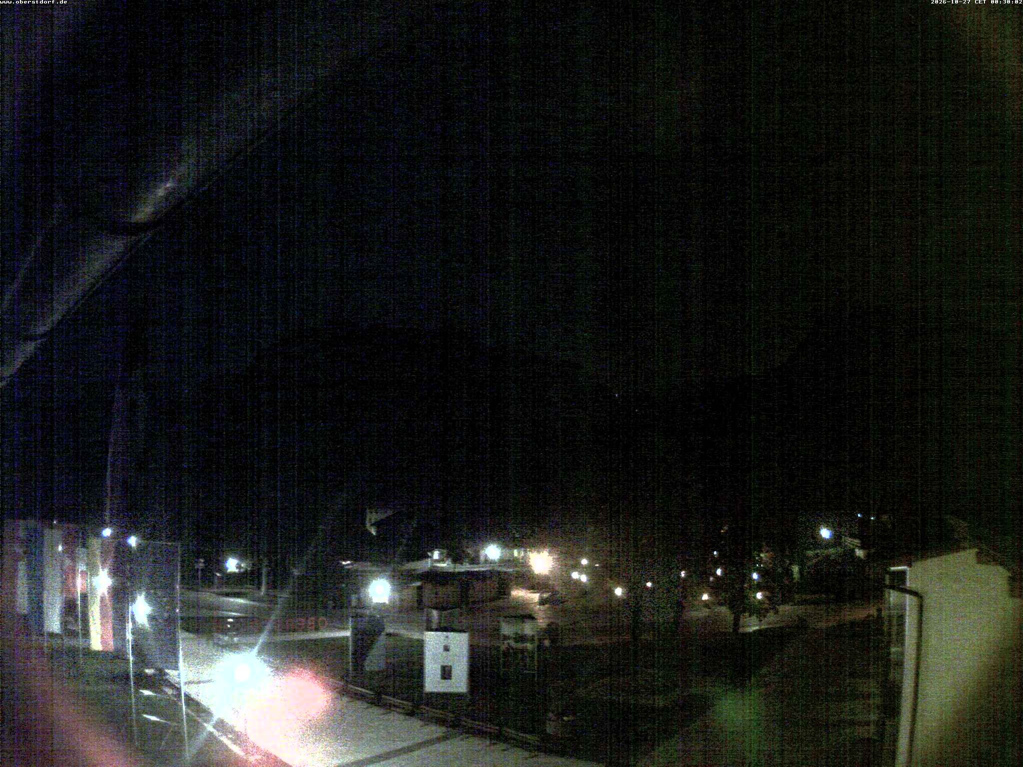 Archived image Webcam St. John's Church Oberstdorf