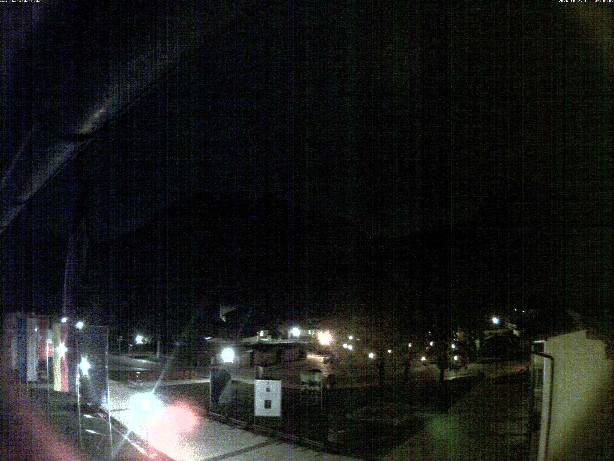 Archived image Webcam St. John's Church Oberstdorf