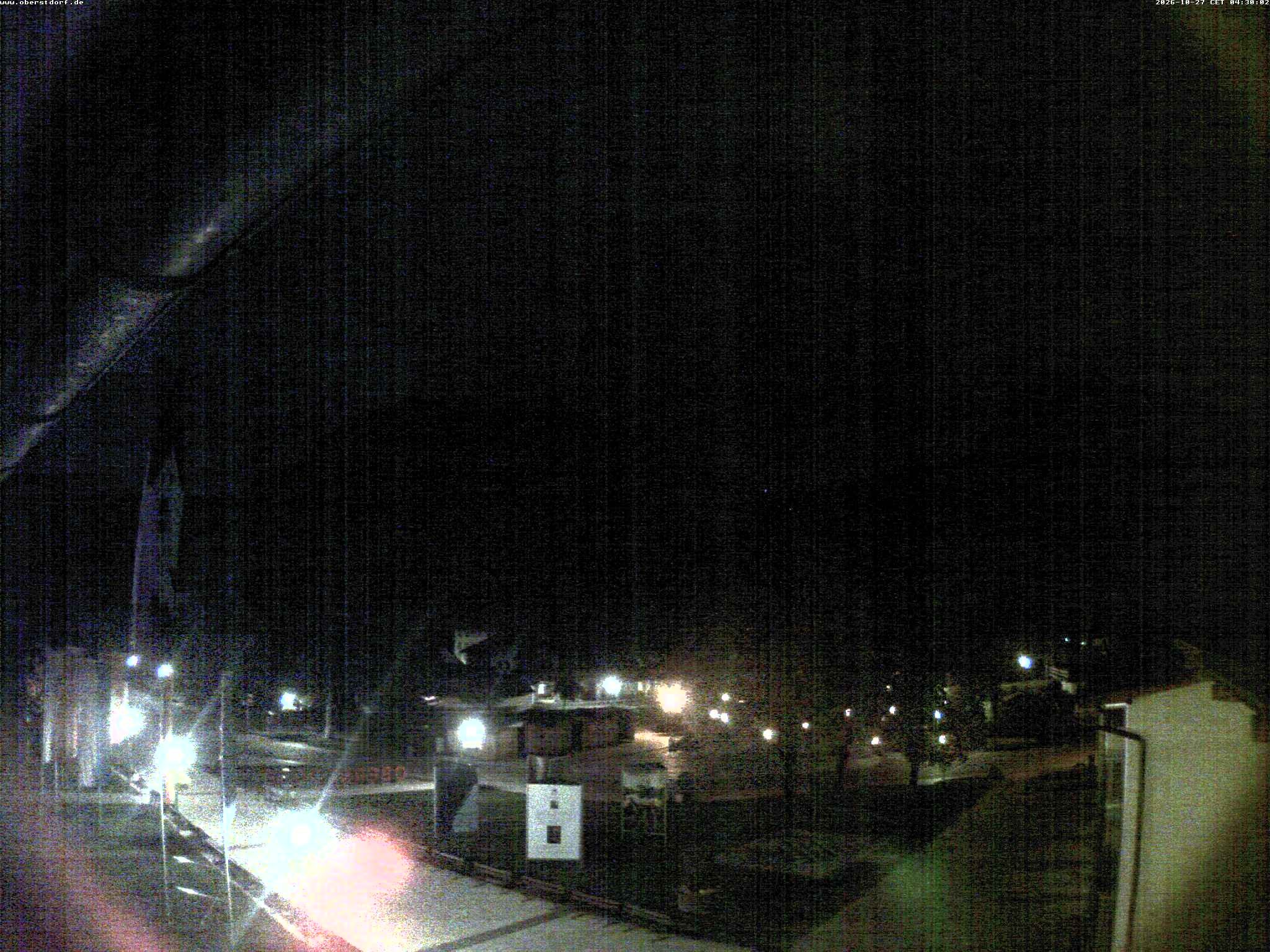 Archived image Webcam St. John's Church Oberstdorf