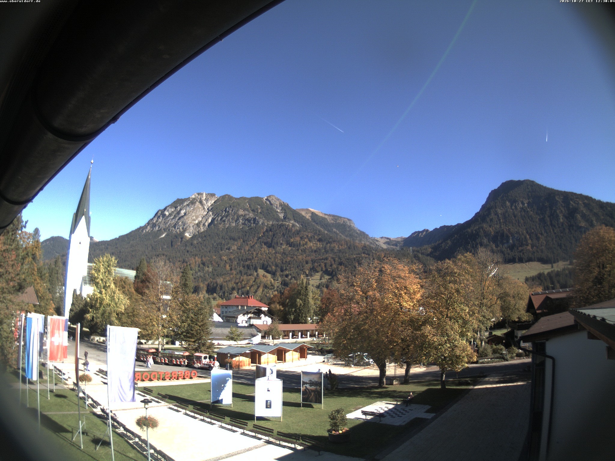 Archived image Webcam St. John's Church Oberstdorf