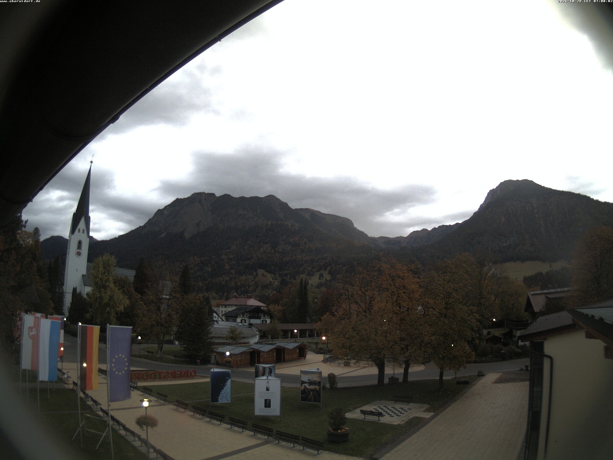 Archiv Foto Webcam Kurpark Oberstdorf