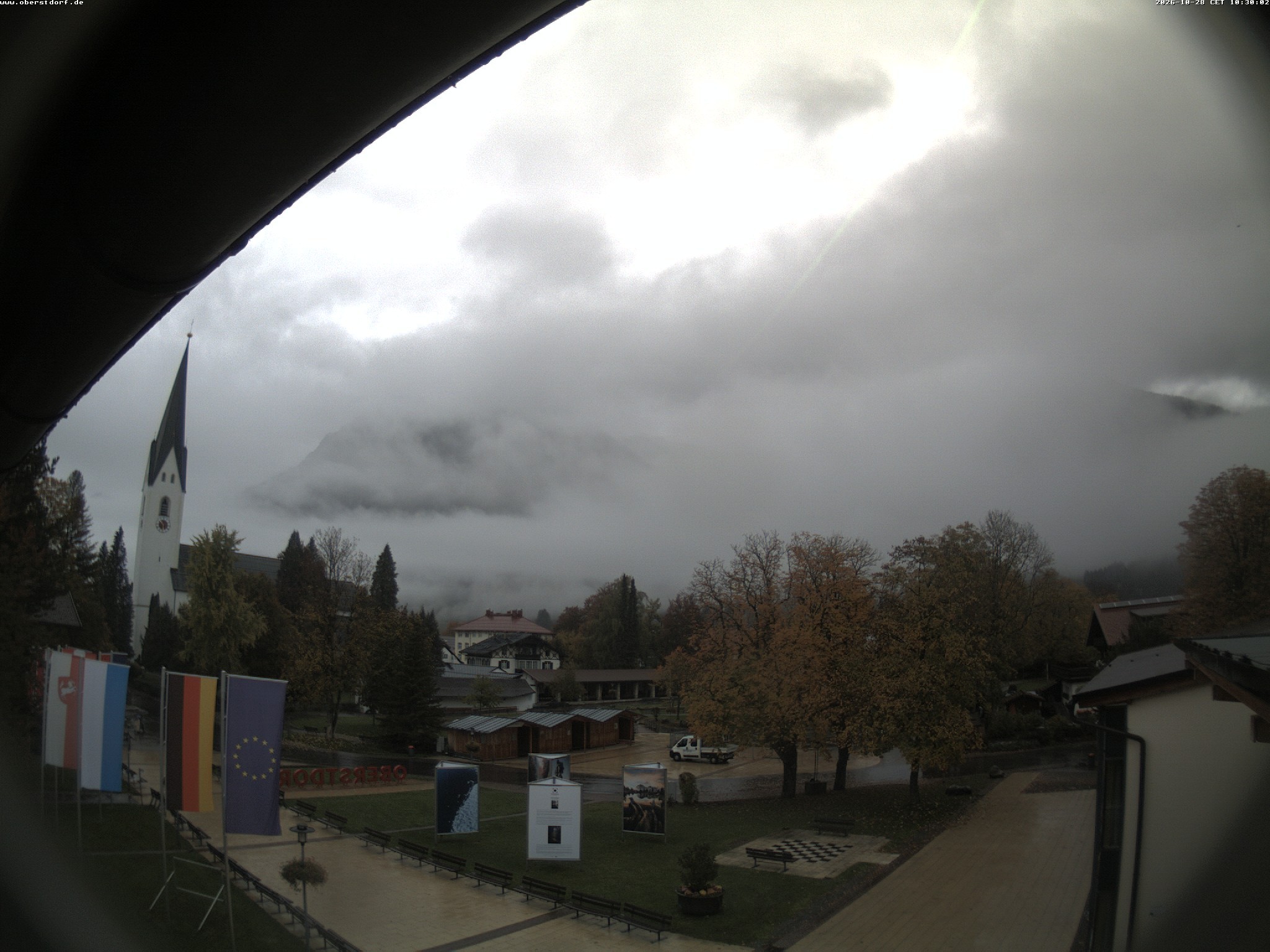 Archiv Foto Webcam Kurpark Oberstdorf