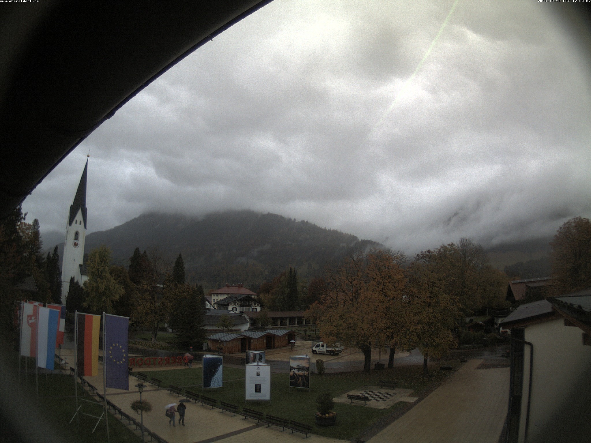 Archiv Foto Webcam Kurpark Oberstdorf