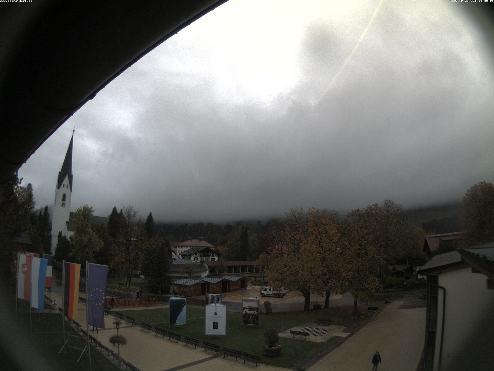 Archiv Foto Webcam Kurpark Oberstdorf