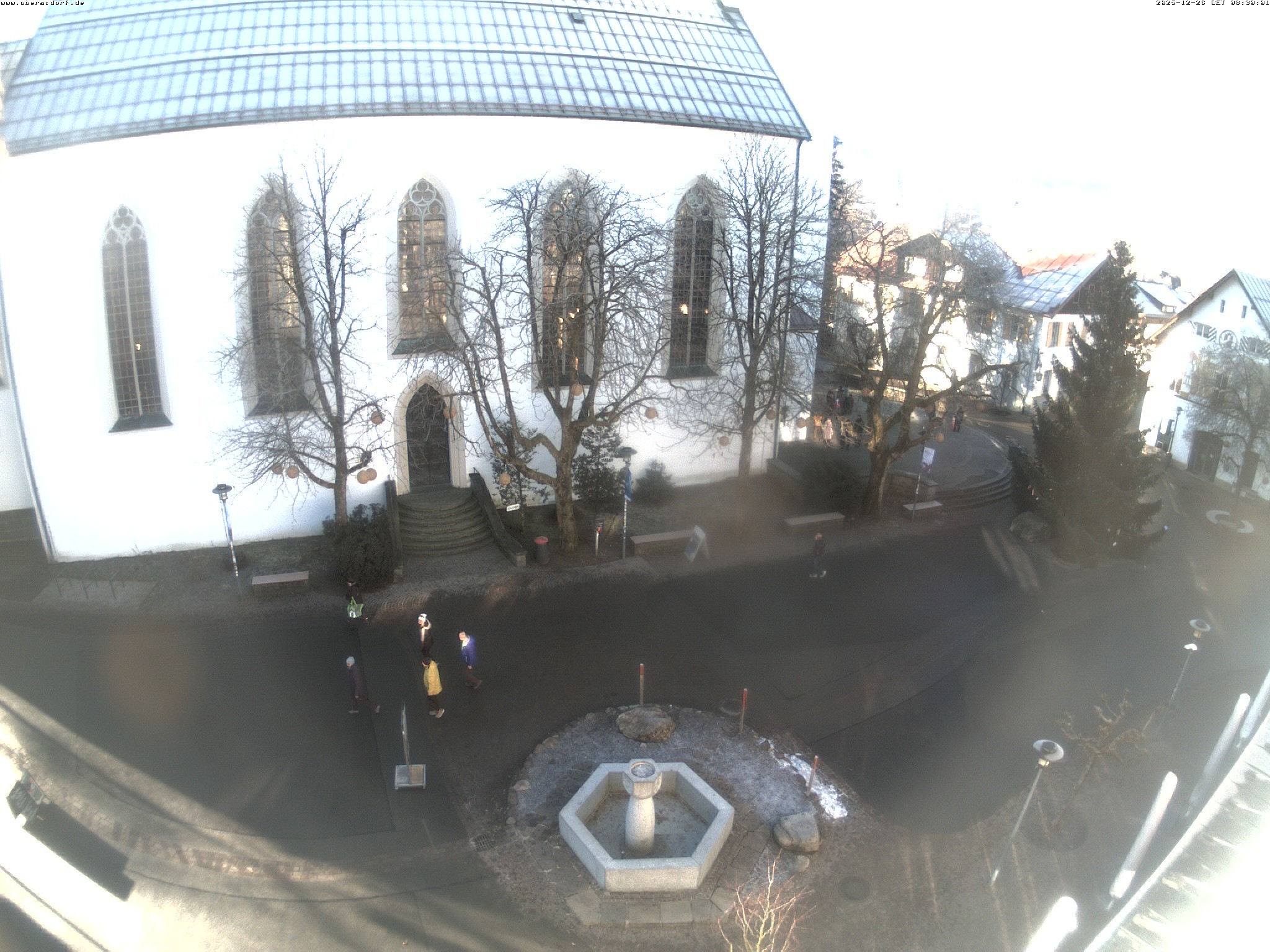 Archiv Foto Webcam Oberstdorf Markplatz