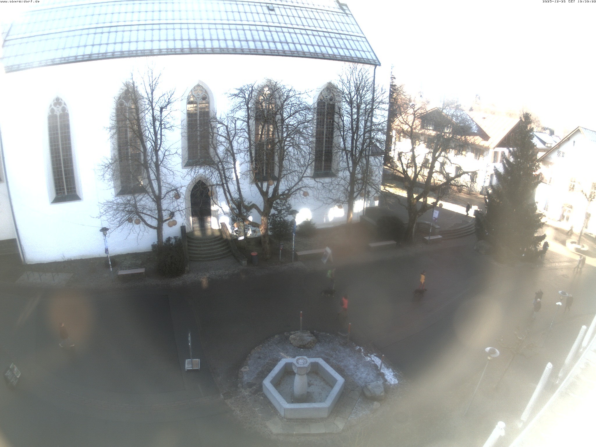 Archiv Foto Webcam Oberstdorf Markplatz