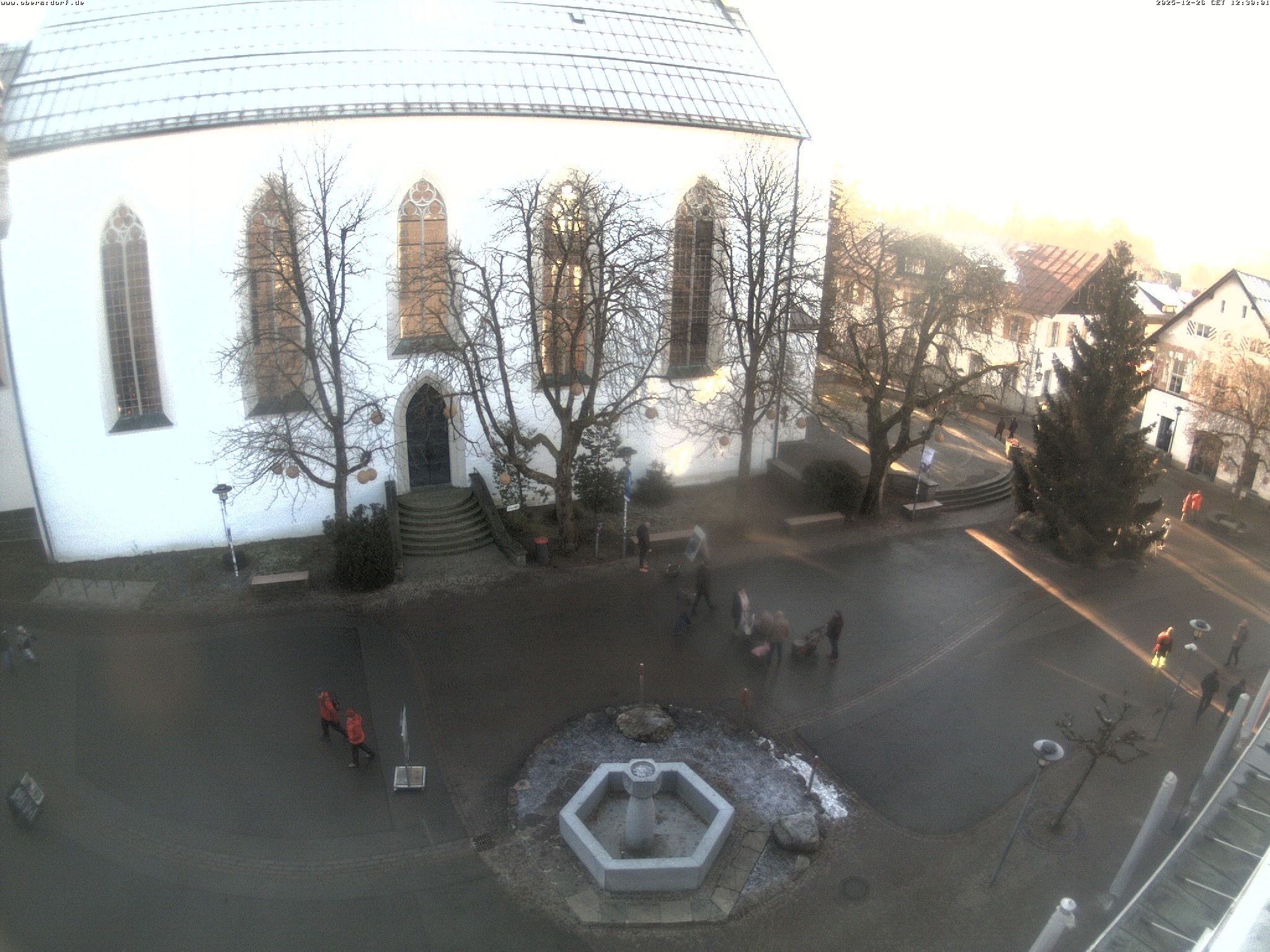 Archiv Foto Webcam Oberstdorf Markplatz