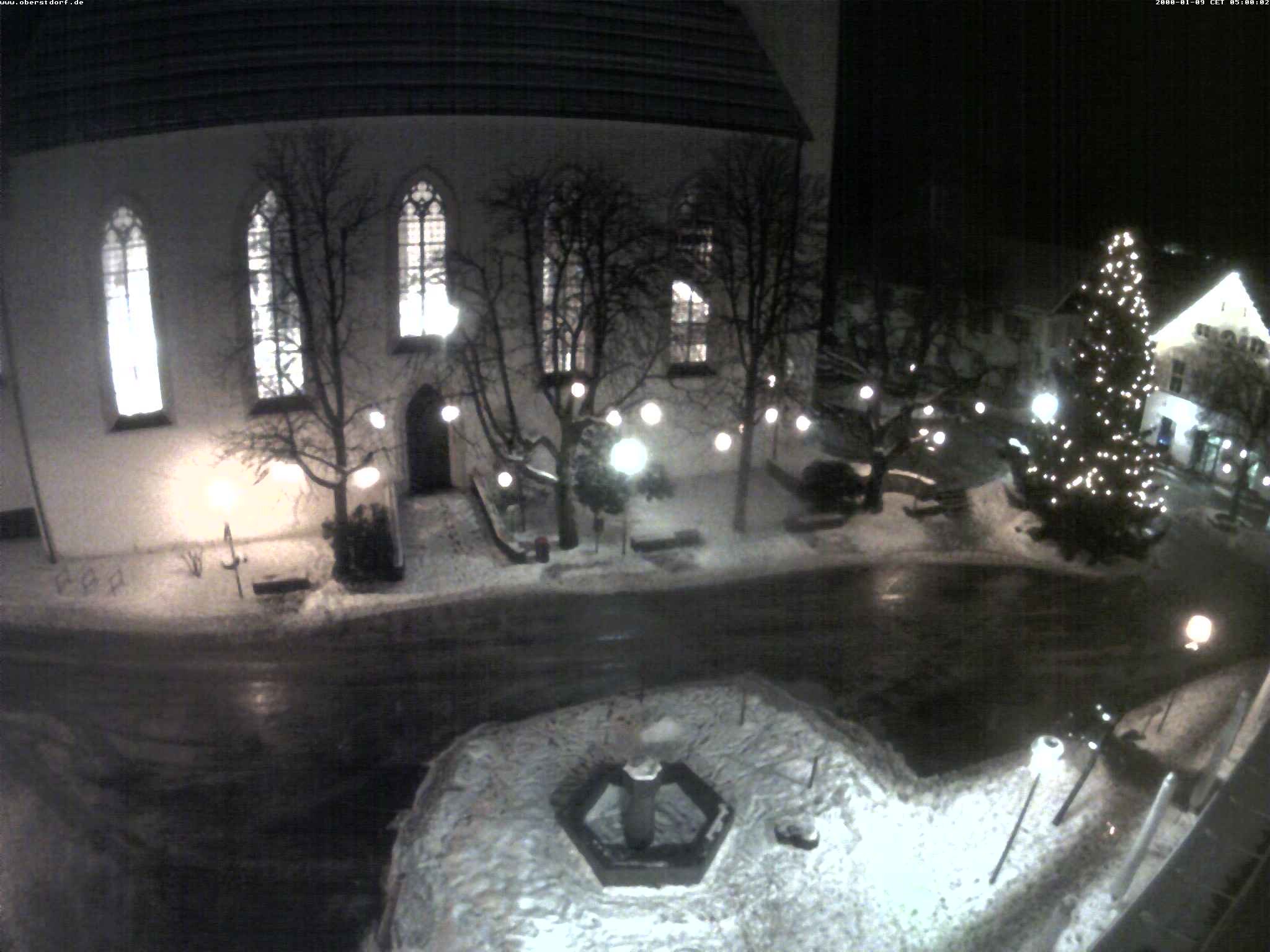 Archiv Foto Webcam Oberstdorf Markplatz
