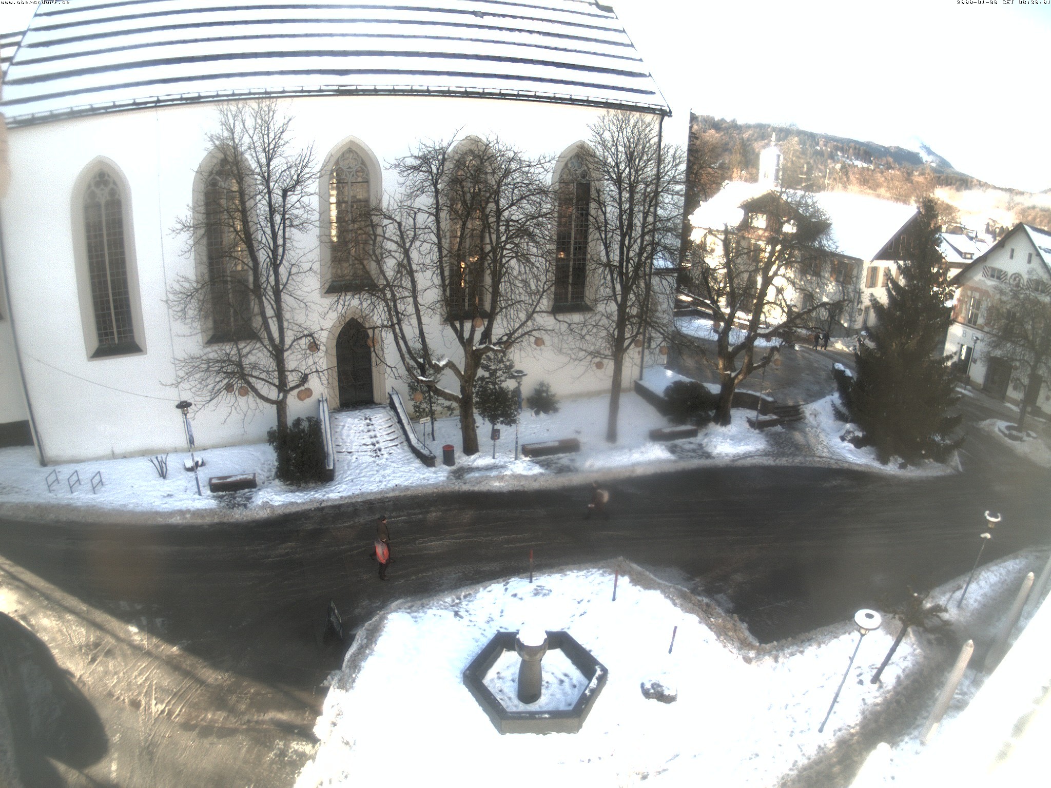 Archiv Foto Webcam Oberstdorf Markplatz
