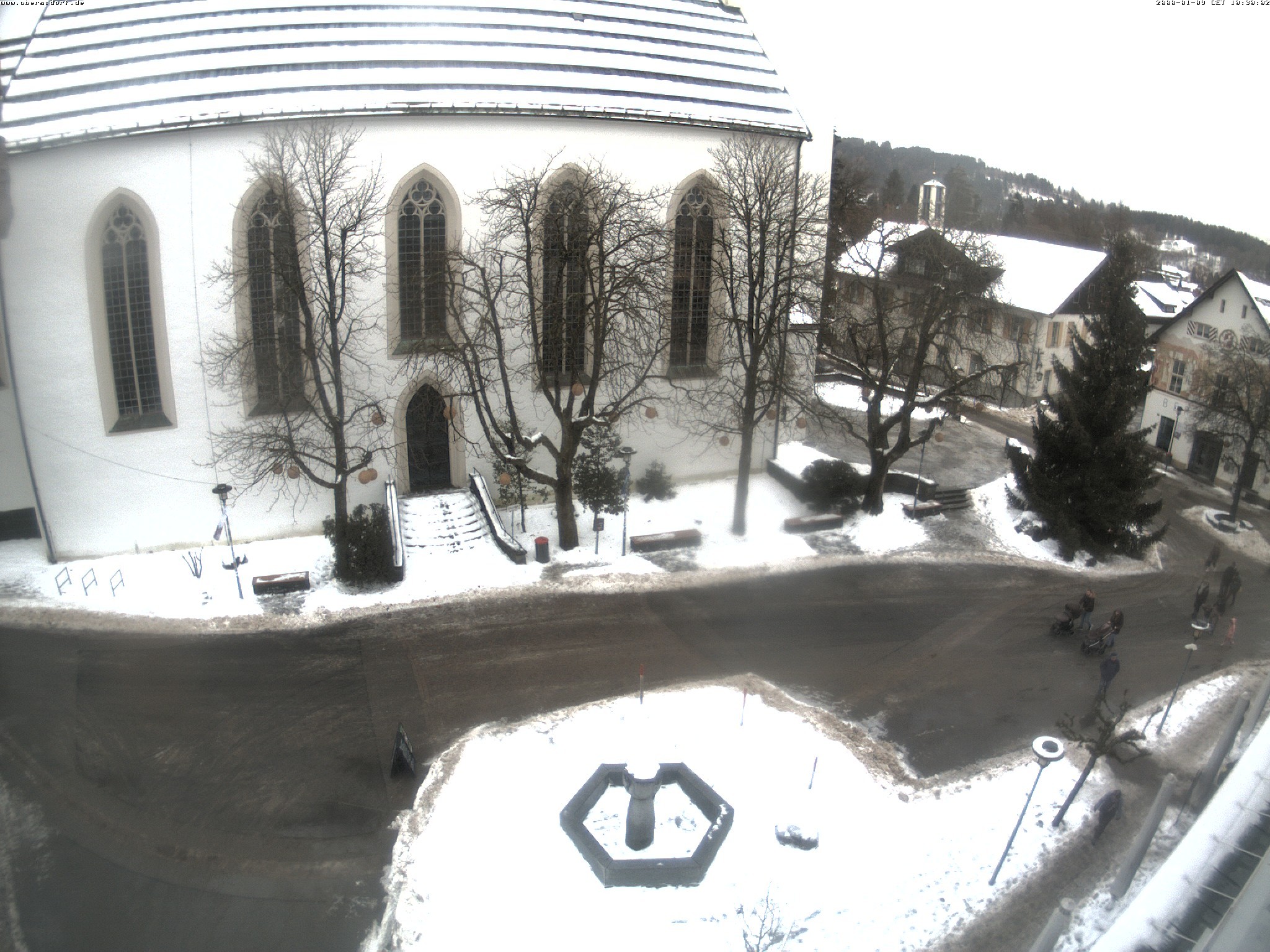 Archived image Webcam Oberstdorf Town Square