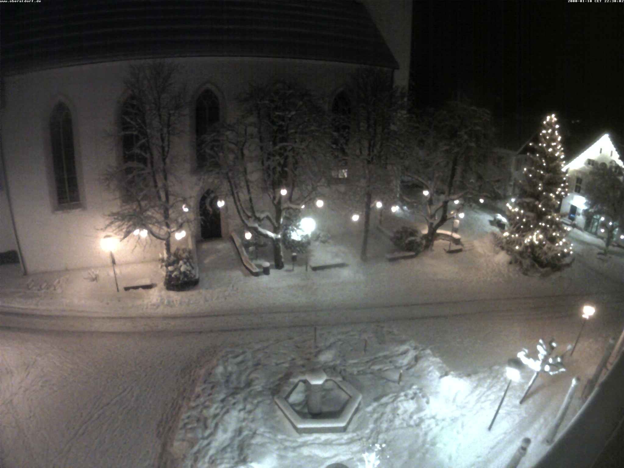 Archiv Foto Webcam Oberstdorf Markplatz