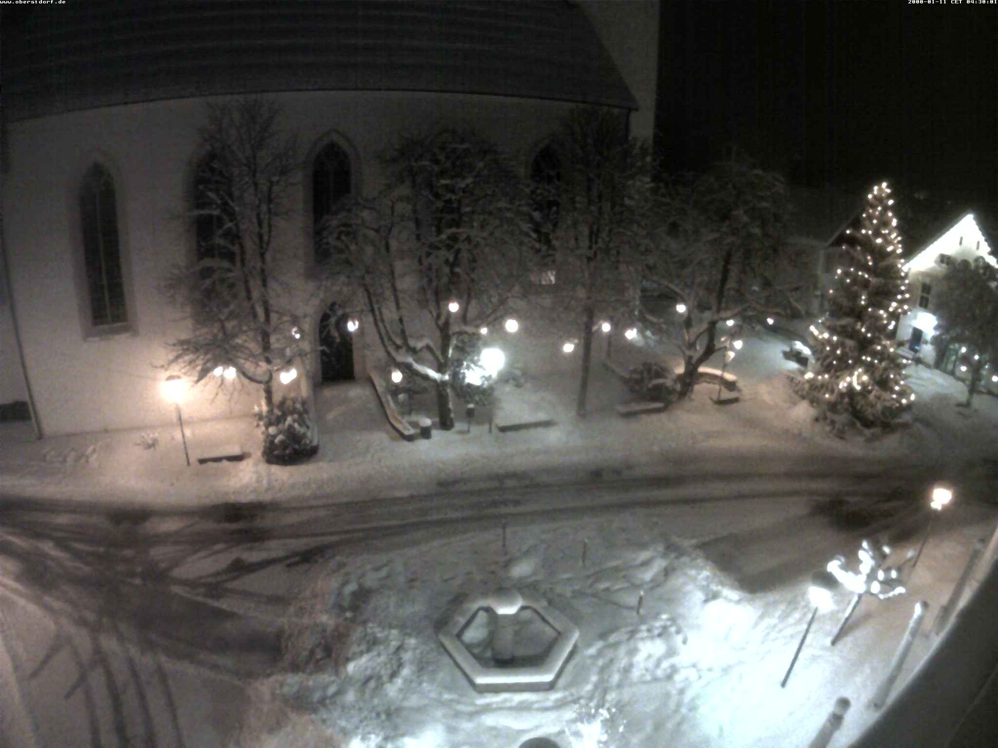 Archiv Foto Webcam Oberstdorf Markplatz
