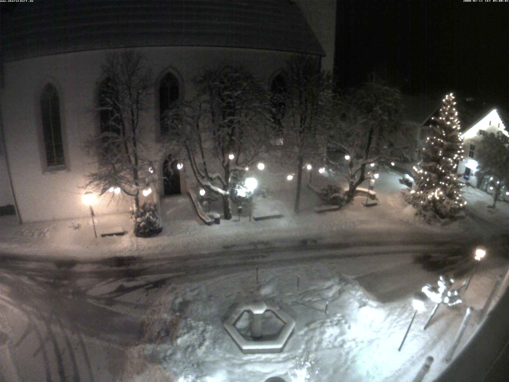 Archiv Foto Webcam Oberstdorf Markplatz