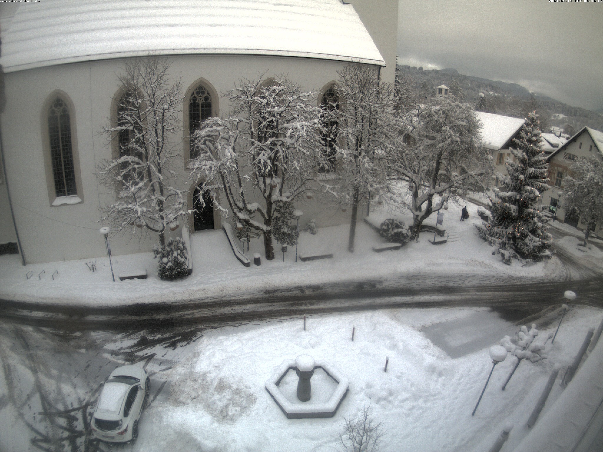 Archiv Foto Webcam Oberstdorf Markplatz
