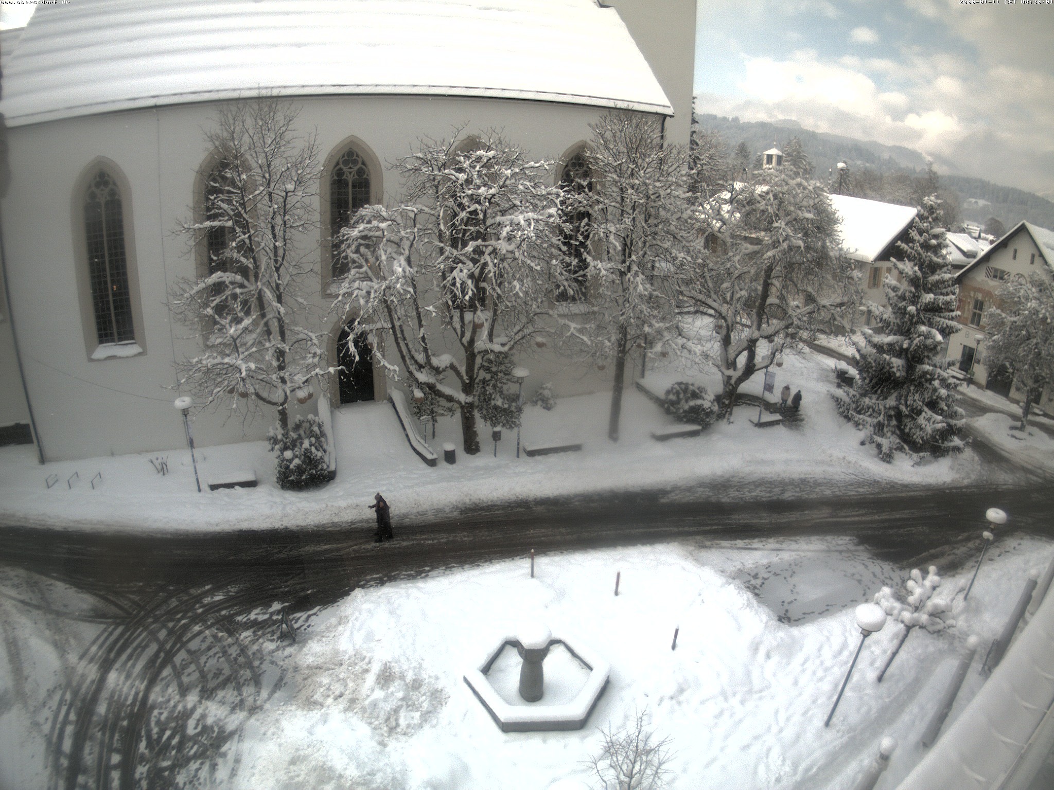 Archiv Foto Webcam Oberstdorf Markplatz