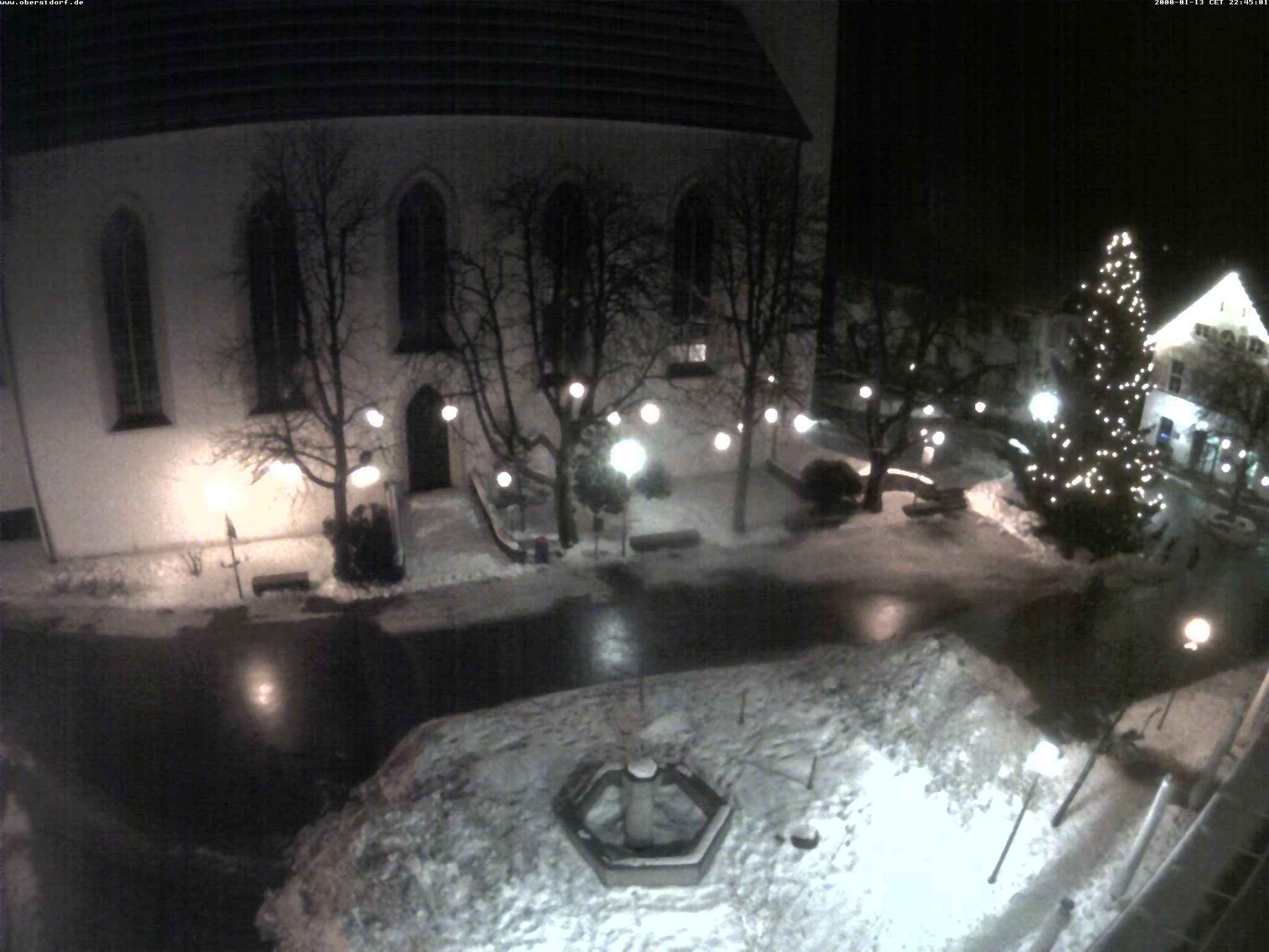 Archived image Webcam Oberstdorf Town Square